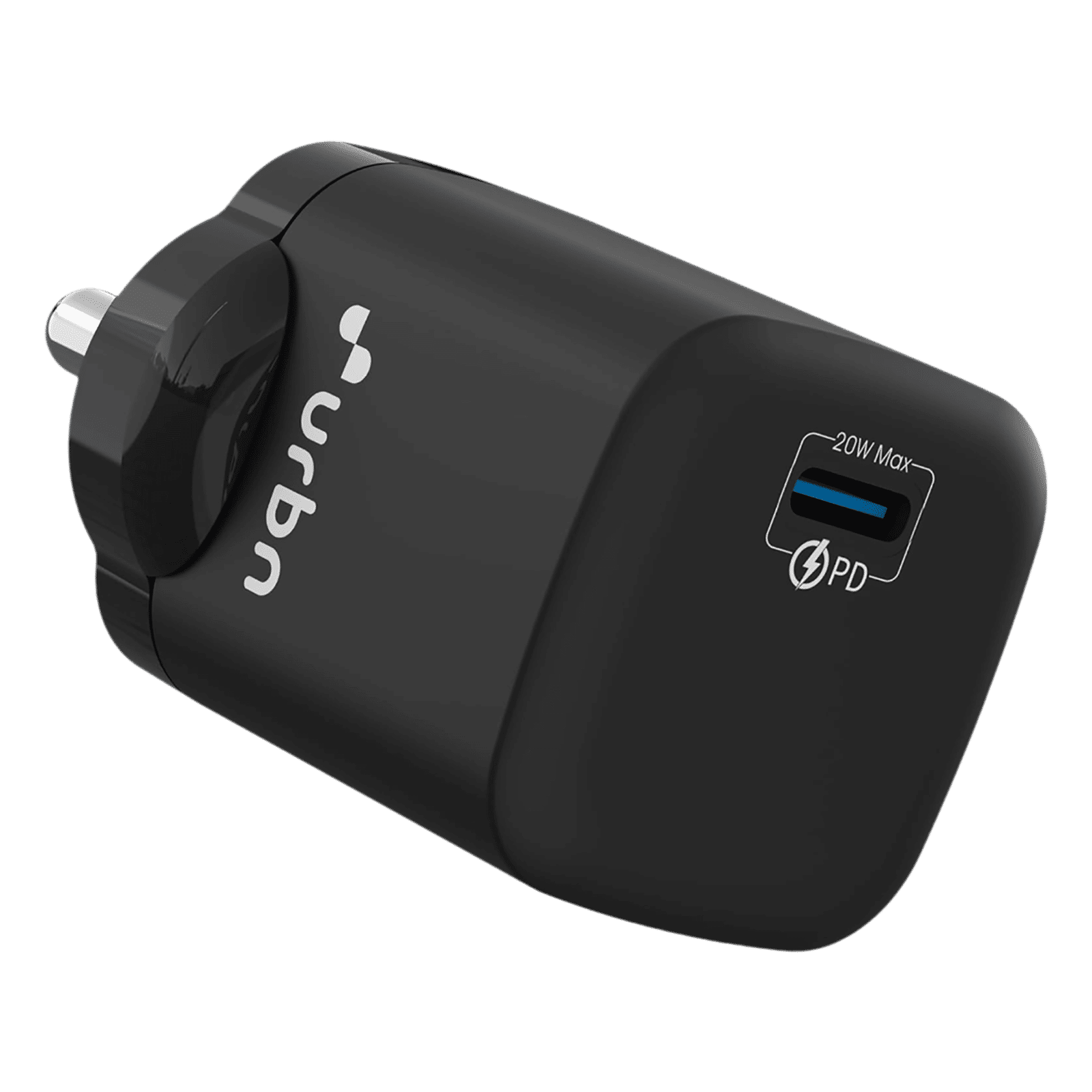 urbn GaN Pro 20W Type C Fast Charger (Adapter Only, GaN Technology, Black) urbn GaN Pro 20W Type C Fast Charger (Adapter Only, GaN Technology, Black)_7