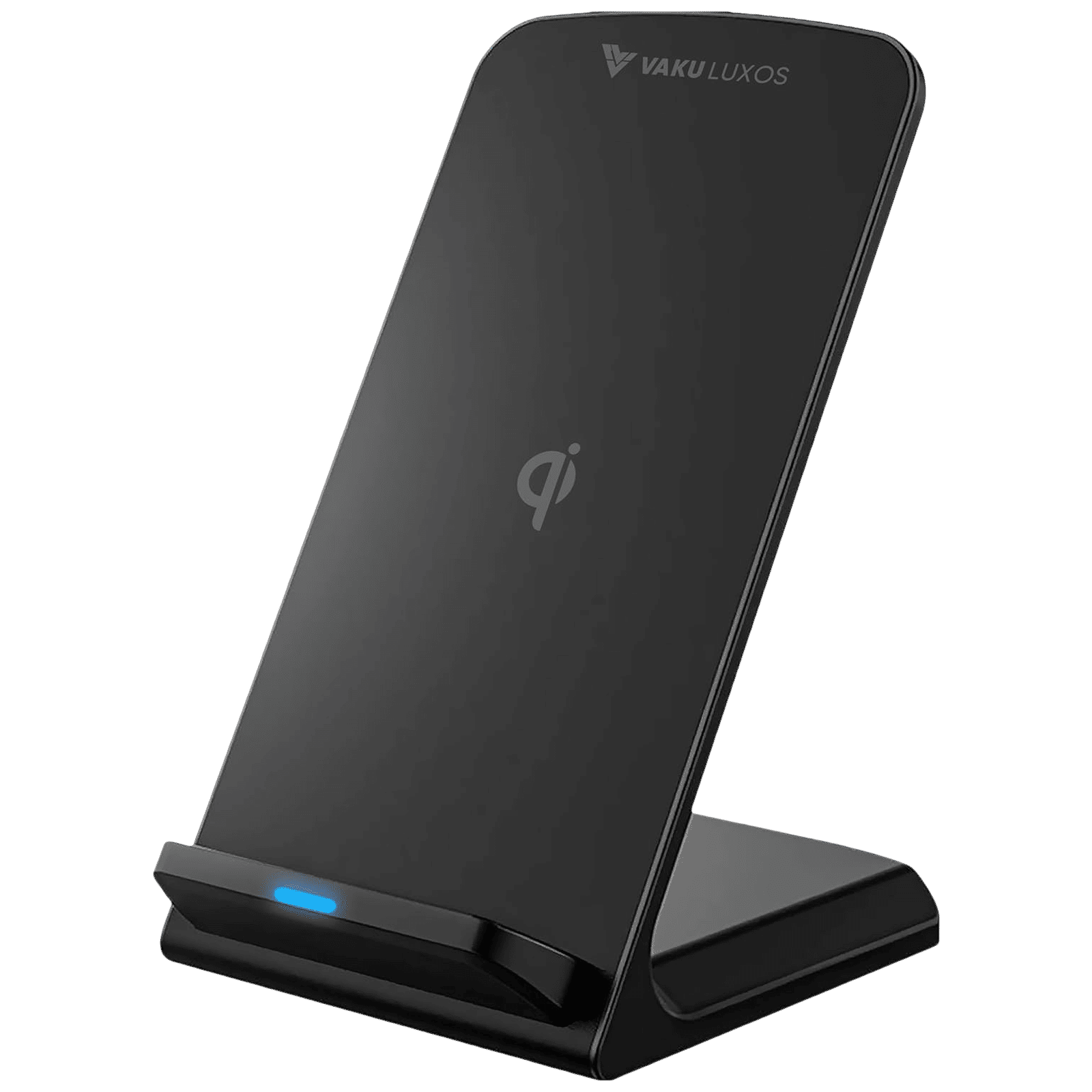 Vaku Luxos Unity II 15W Wireless Charging Stand for iOS, Android (Qi Certified, Dual Viewing Angles, Black) Vaku Luxos Unity II 15W Wireless Charging Stand for iOS, Android (Qi Certified, Dual Viewing Angles, Black)_1