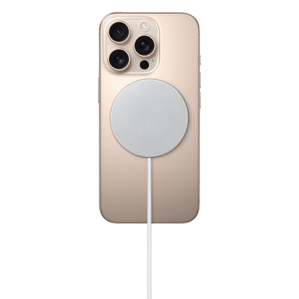 Apple MX6Y3ZM/A 25W Wireless Charger for Apple iOS & AirPods (Qi Certified, Perfectly Aligned Magnets, White)_5