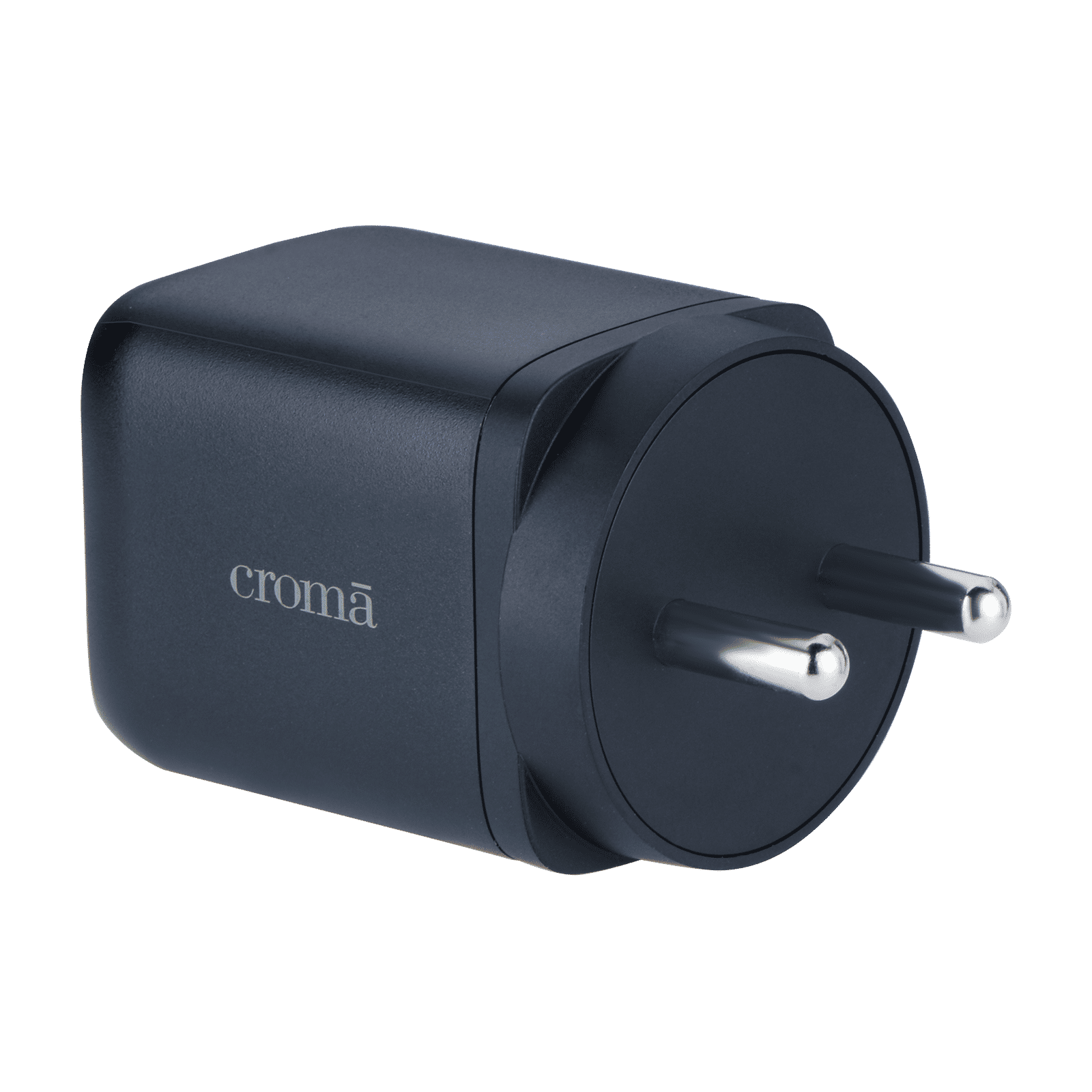 Croma 65W Type-C & Type A 3-Port Fast Charger (Adapter Only, GaN Technology, Black) Croma 65W Type-C & Type A 3-Port Fast Charger (Adapter Only, GaN Technology, Black)_4