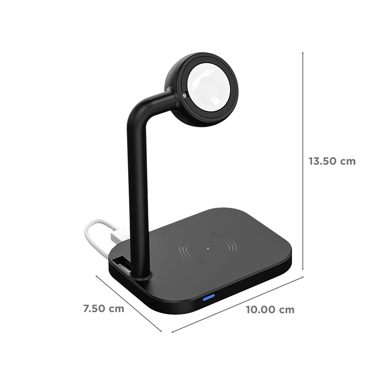 soundREVO SR-978 15W 3-in-1 Wireless Charger for Phones, TWS and iWatch (LED Charging Indicator, Black) soundREVO SR-978 15W 3-in-1 Wireless Charger for Phones, TWS and iWatch (LED Charging Indicator, Black)_3