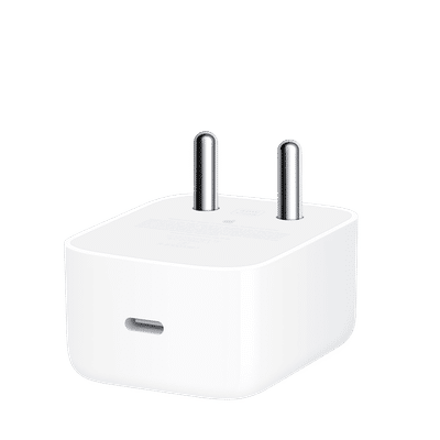 Apple 40W Type C Fast Charger (Adapter Only, Adjustable Voltage Supply, White)