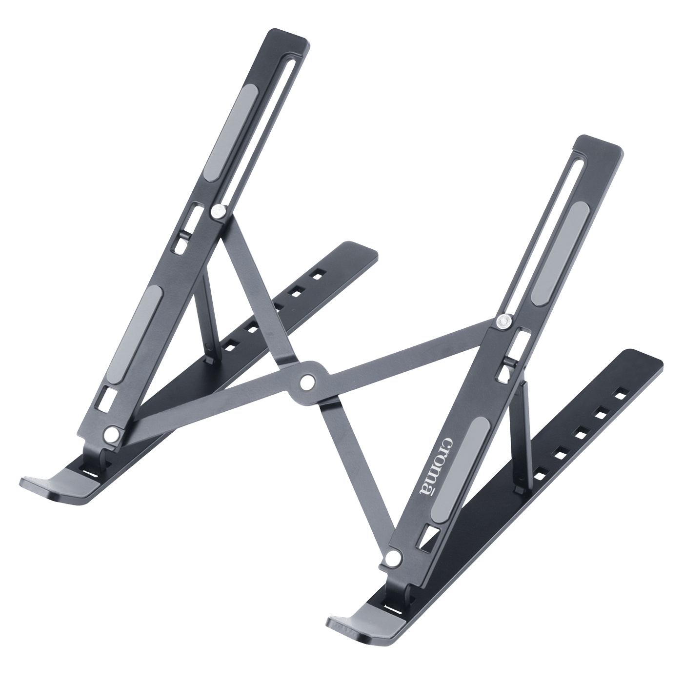 Croma Stand For Laptops Upto 15 Inch (Foldable Design, CRSP015AOC016515, Black)_1