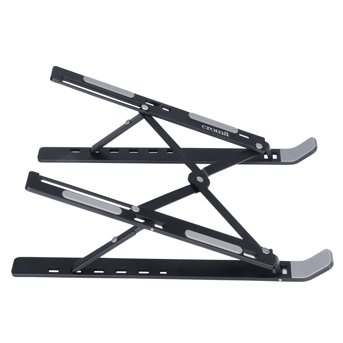 Croma Stand For Laptops Upto 15 Inch (Foldable Design, CRSP015AOC016515, Black)_5