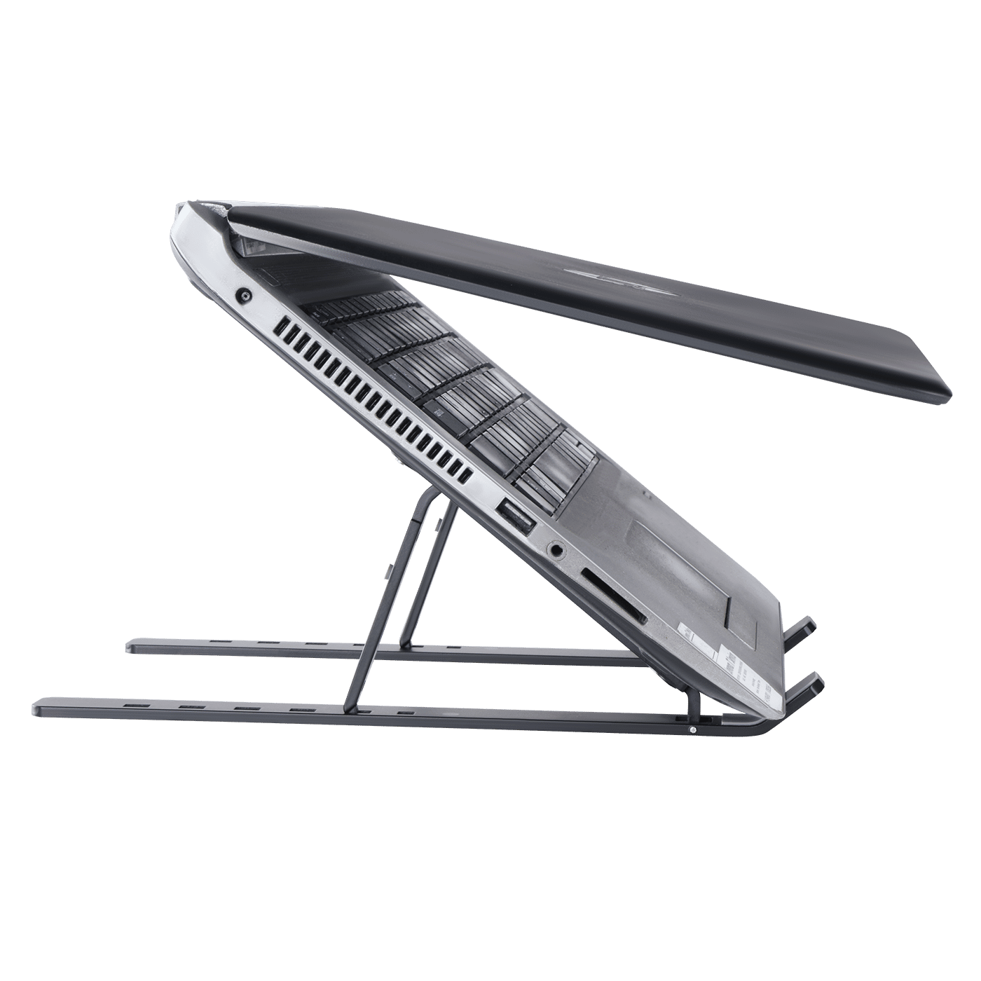 Croma Stand For Laptops Upto 15 Inch (Foldable Design, CRSP015AOC016515, Black)_11