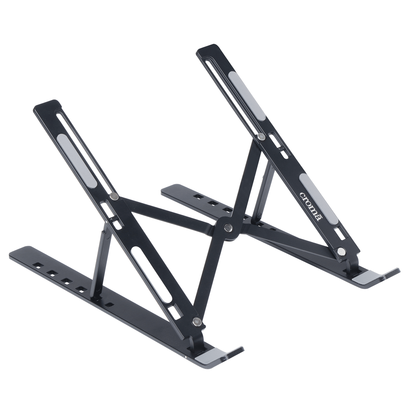 Croma Stand For Laptops Upto 15 Inch (Foldable Design, CRSP015AOC016515, Black)_2