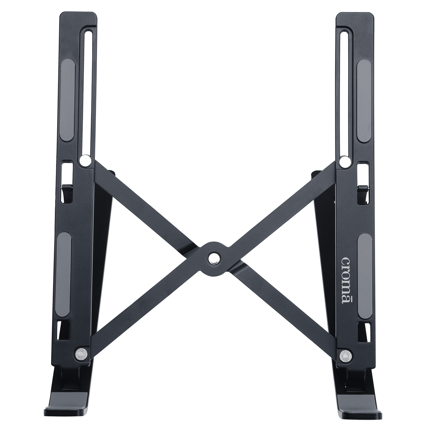 Croma Stand For Laptops Upto 15 Inch (Foldable Design, CRSP015AOC016515, Black)_3