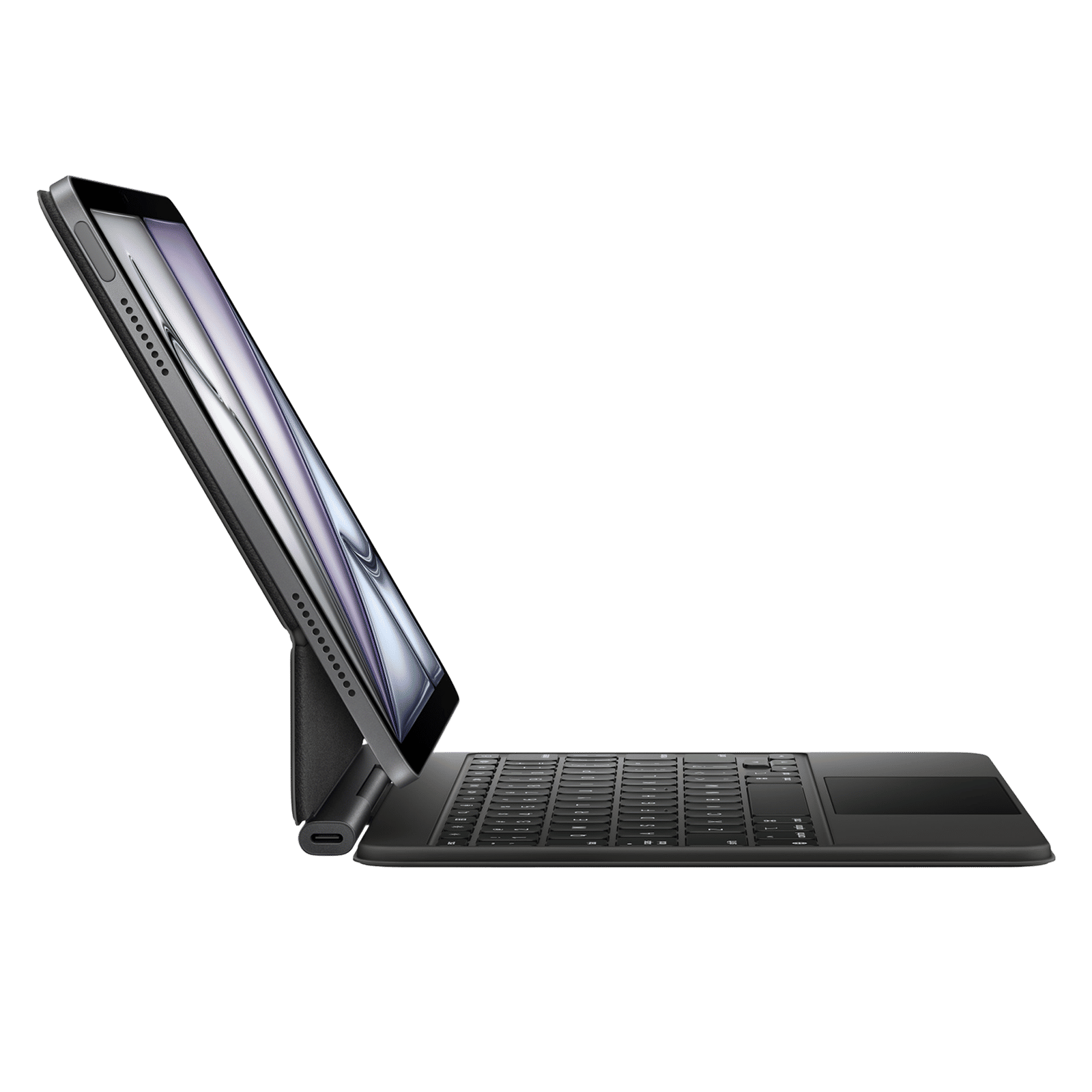 Apple Magic Bluetooth Keyboard for iPad Air 11 Inch (M3) with Touchpad (Multi Touch Gesture, Black)_2