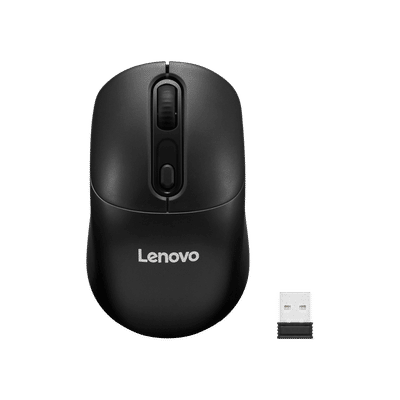 Lenovo 210 USB A 2.4GHz Wireless Optical
                      Mouse (1600 DPI Adjustable, Ambidextrous Design,
                      Black)