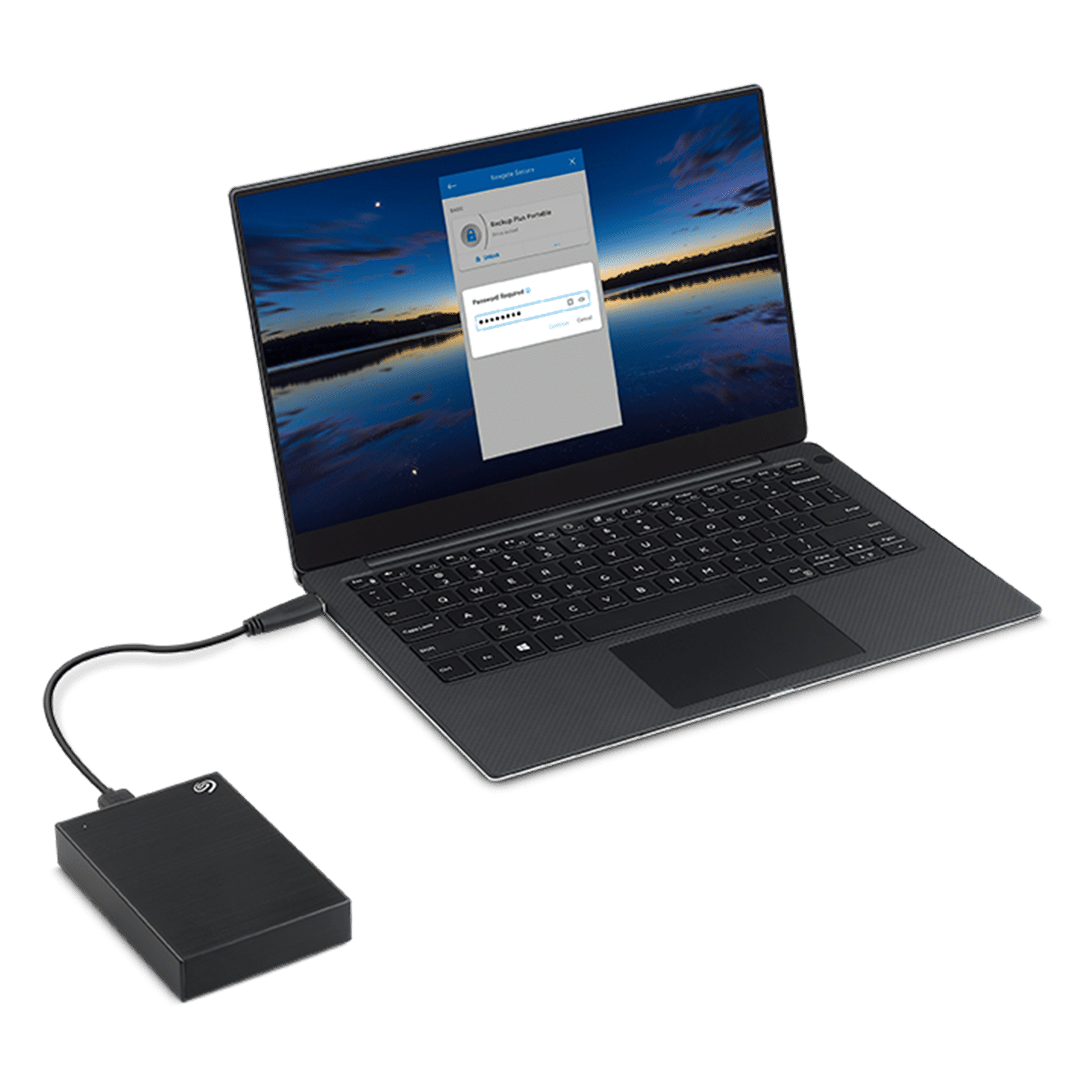 Seagate One Touch 5TB Micro USB Type-B Portable Hard Disk Drive (Password Protected, Black) Seagate One Touch 5TB Micro USB Type-B Portable Hard Disk Drive (Password Protected, Black)_9