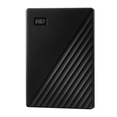 WD My Passport 1TB Micro-B Portable Hard Disk
                      Drive (Password Protected, Black)