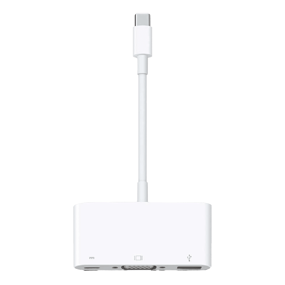 Apple USB 3.0 Type C to USB 3.0 Type C, USB 2.0 Type A, VGA Port Multi-Port Adapter (Sync & Charge, White) Apple USB 3.0 Type C to USB 3.0 Type C, USB 2.0 Type A, VGA Port Multi-Port Adapter (Sync & Charge, White)_1