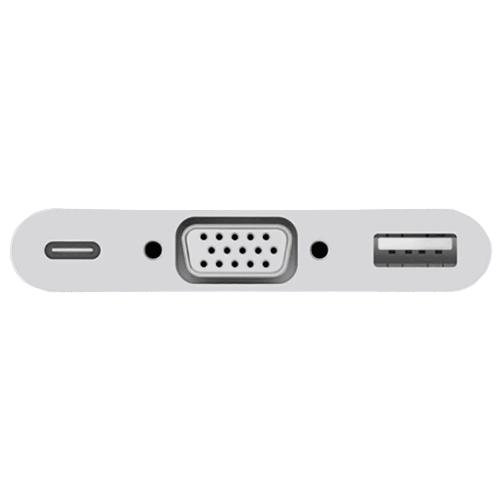 Apple USB 3.0 Type C to USB 3.0 Type C, USB 2.0 Type A, VGA Port Multi-Port Adapter (Sync & Charge, White) Apple USB 3.0 Type C to USB 3.0 Type C, USB 2.0 Type A, VGA Port Multi-Port Adapter (Sync & Charge, White)_2