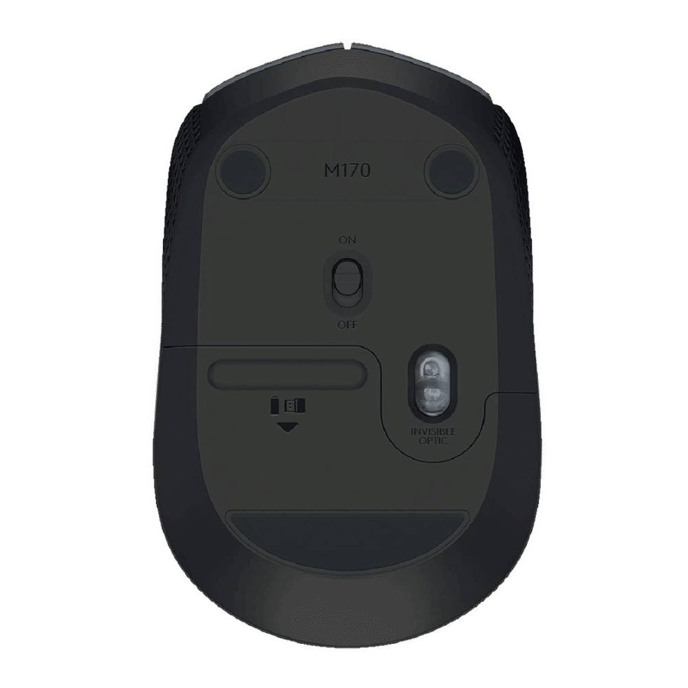 logitech M170 Wireless Optical Mouse (1000 DPI, Plug & Play, Grey & Black) logitech M170 Wireless Optical Mouse (1000 DPI, Plug & Play, Grey & Black)_4
