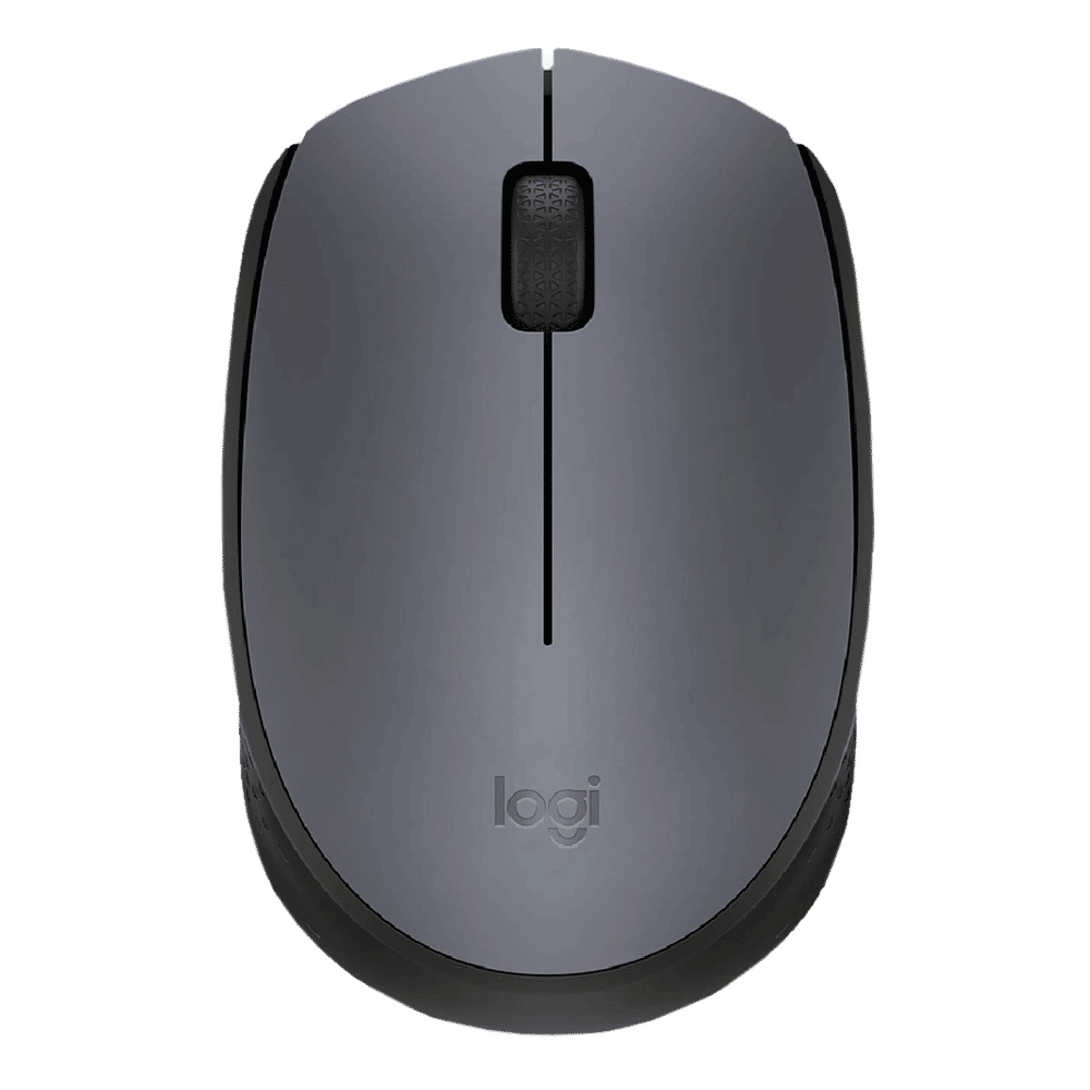 logitech M170 Wireless Optical Mouse (1000 DPI, Plug & Play, Grey & Black) logitech M170 Wireless Optical Mouse (1000 DPI, Plug & Play, Grey & Black)_1