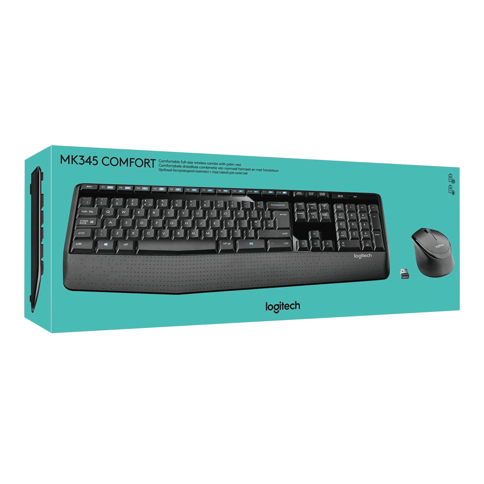 logitech MK345 Wireless Keyboard & Mouse Combo (1000 DPI, Spill Resistant, Black)_7