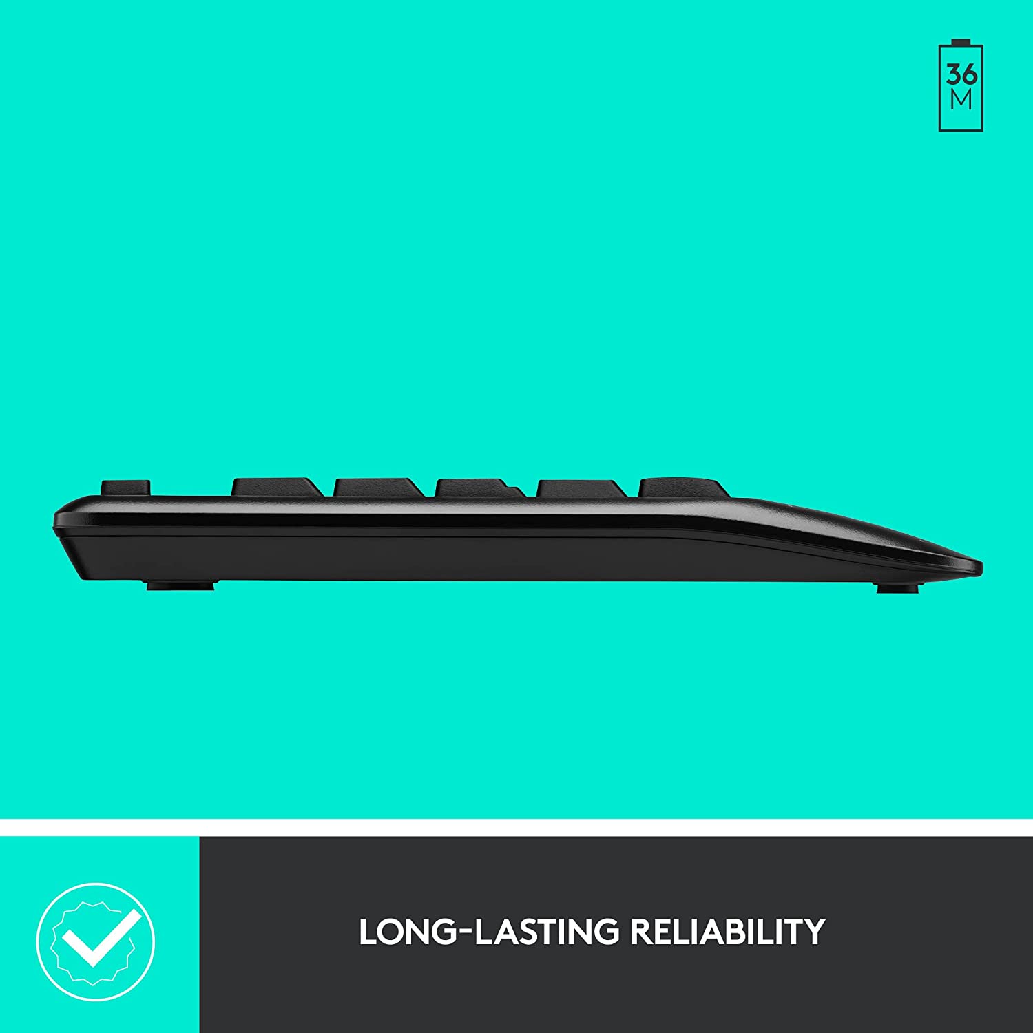 logitech MK345 Wireless Keyboard & Mouse Combo (1000 DPI, Spill Resistant, Black)_14