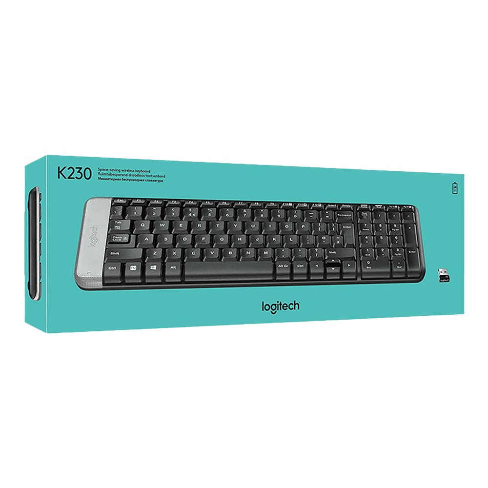 logitech K230 2.4GHz Wireless Keyboard with Number Pad (128 Bits AES Encryption, Black) logitech K230 2.4GHz Wireless Keyboard with Number Pad (128 Bits AES Encryption, Black)_9