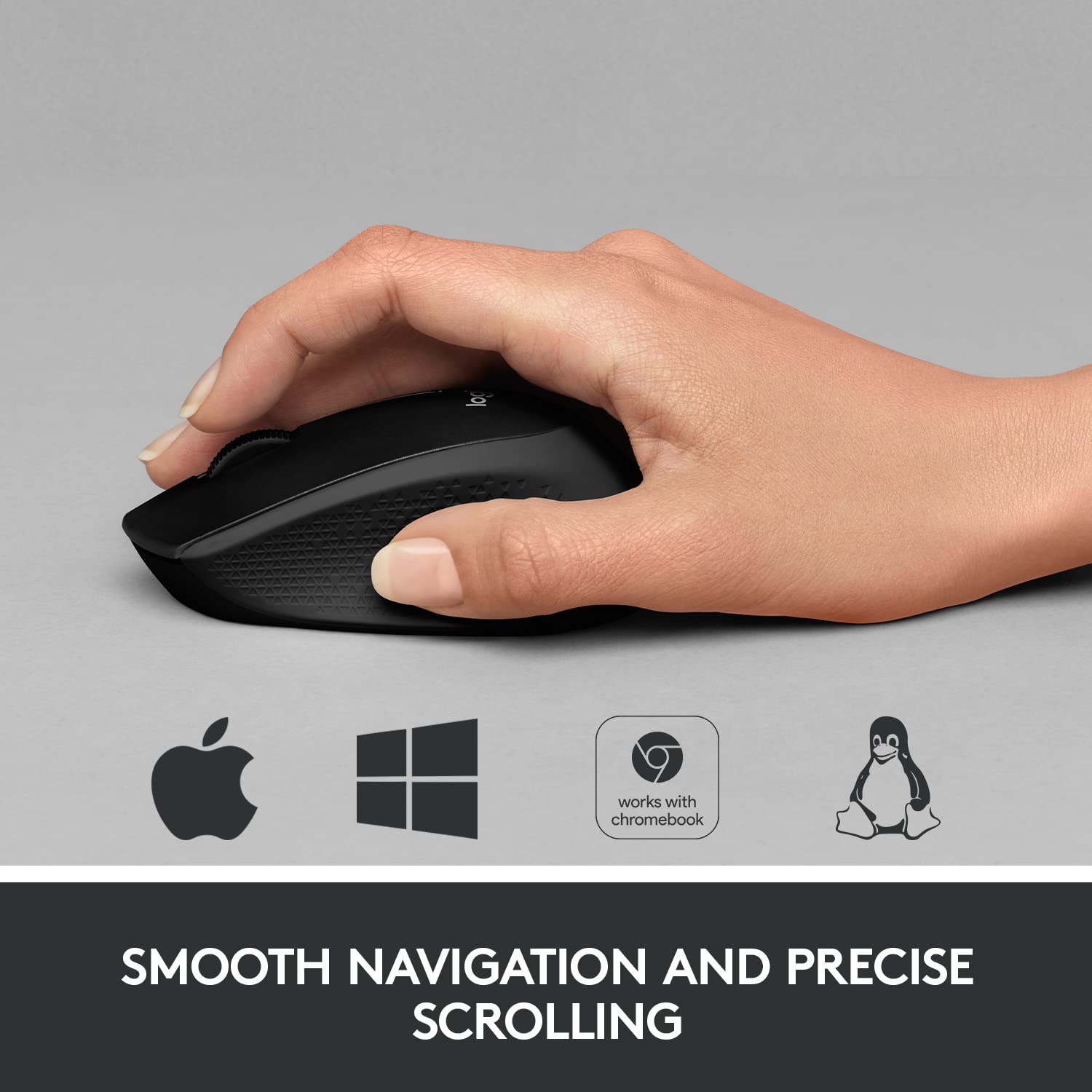 logitech M331 Plus 2.4GHz Wireless Optical Mouse with Silent Click Buttons (1000 DPI, Plug & Play, Black)_11