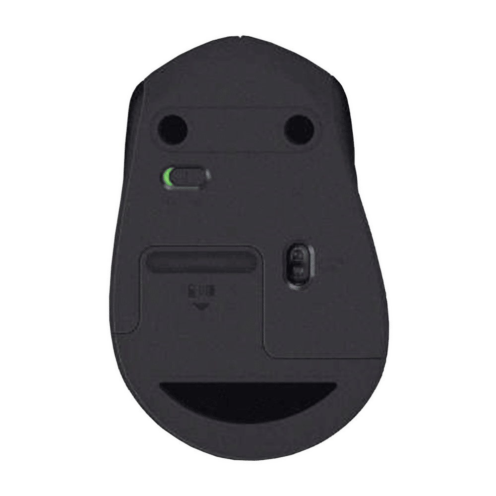 logitech M331 Plus 2.4GHz Wireless Optical Mouse with Silent Click Buttons (1000 DPI, Plug & Play, Black)_5