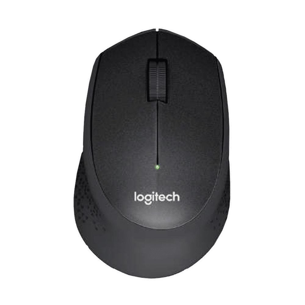 logitech M331 Plus 2.4GHz Wireless Optical Mouse with Silent Click Buttons (1000 DPI, Plug & Play, Black)_1