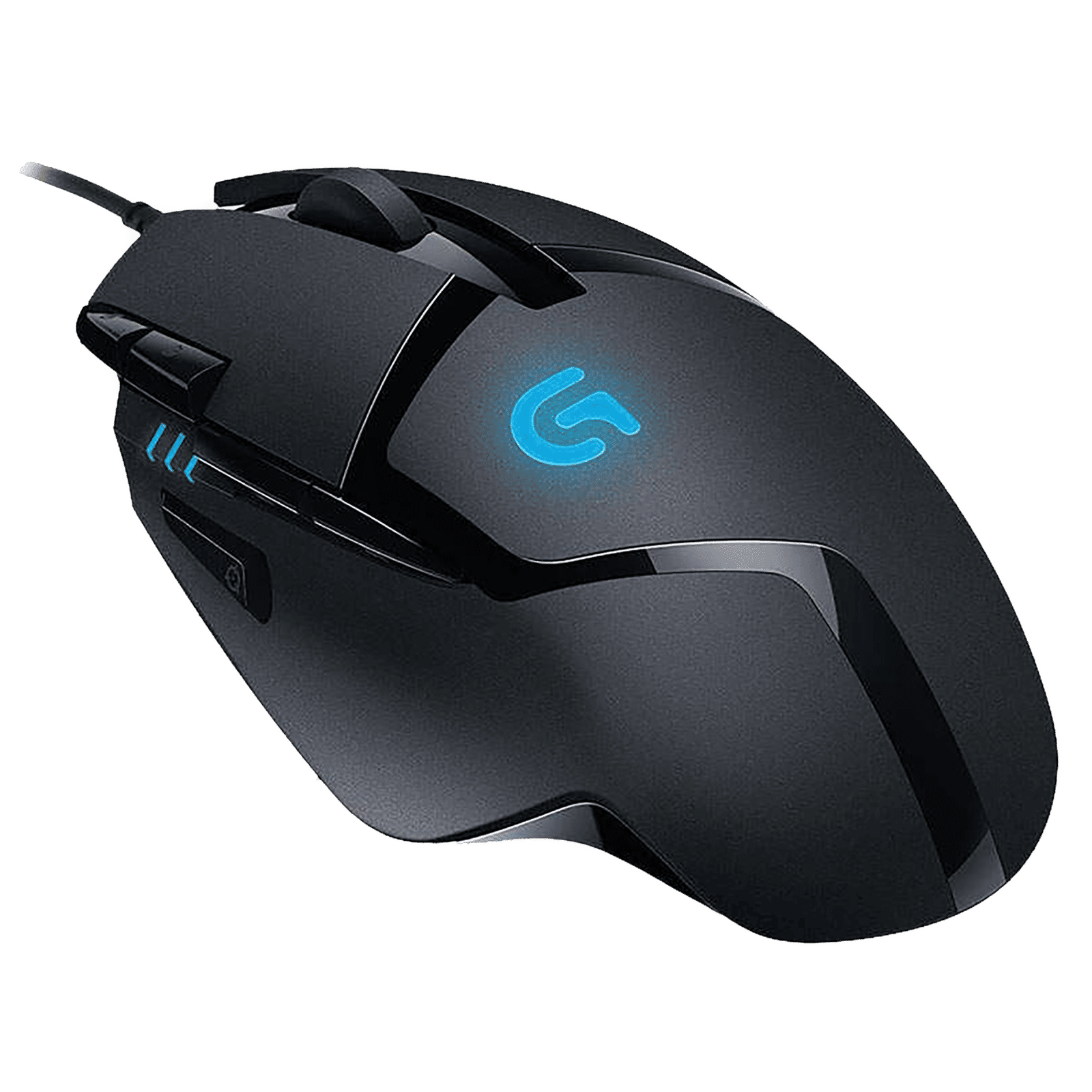 logitech G402 Wired Optical Gaming Mouse (4000 DPI Adjustable, Fusion Engine Hybrid Sensor, Black) logitech G402 Wired Optical Gaming Mouse (4000 DPI Adjustable, Fusion Engine Hybrid Sensor, Black)_1