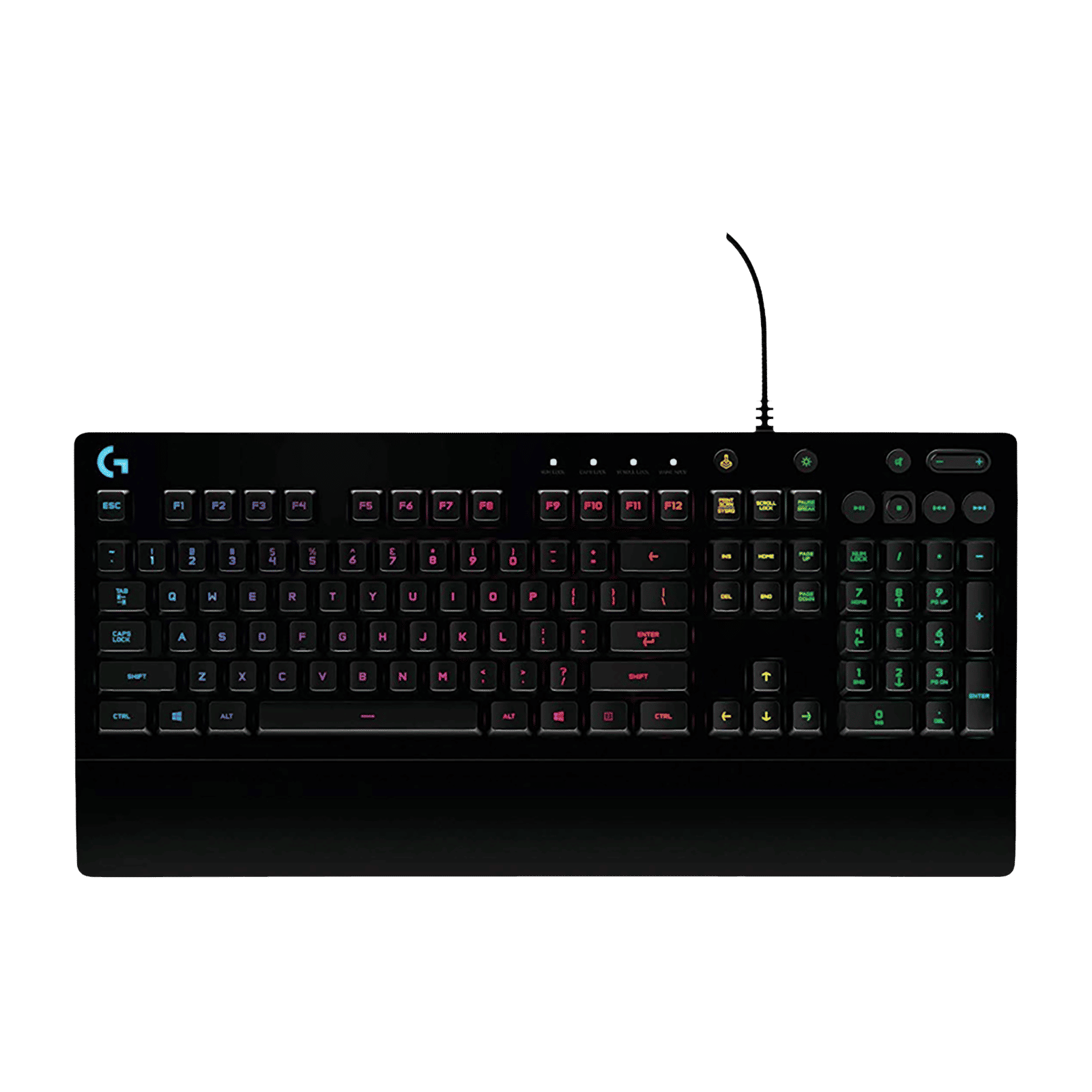 logitech G213 Prodigy Wired Gaming Keyboard with Backlit Keys (Spill Resistant, Black) logitech G213 Prodigy Wired Gaming Keyboard with Backlit Keys (Spill Resistant, Black)_1