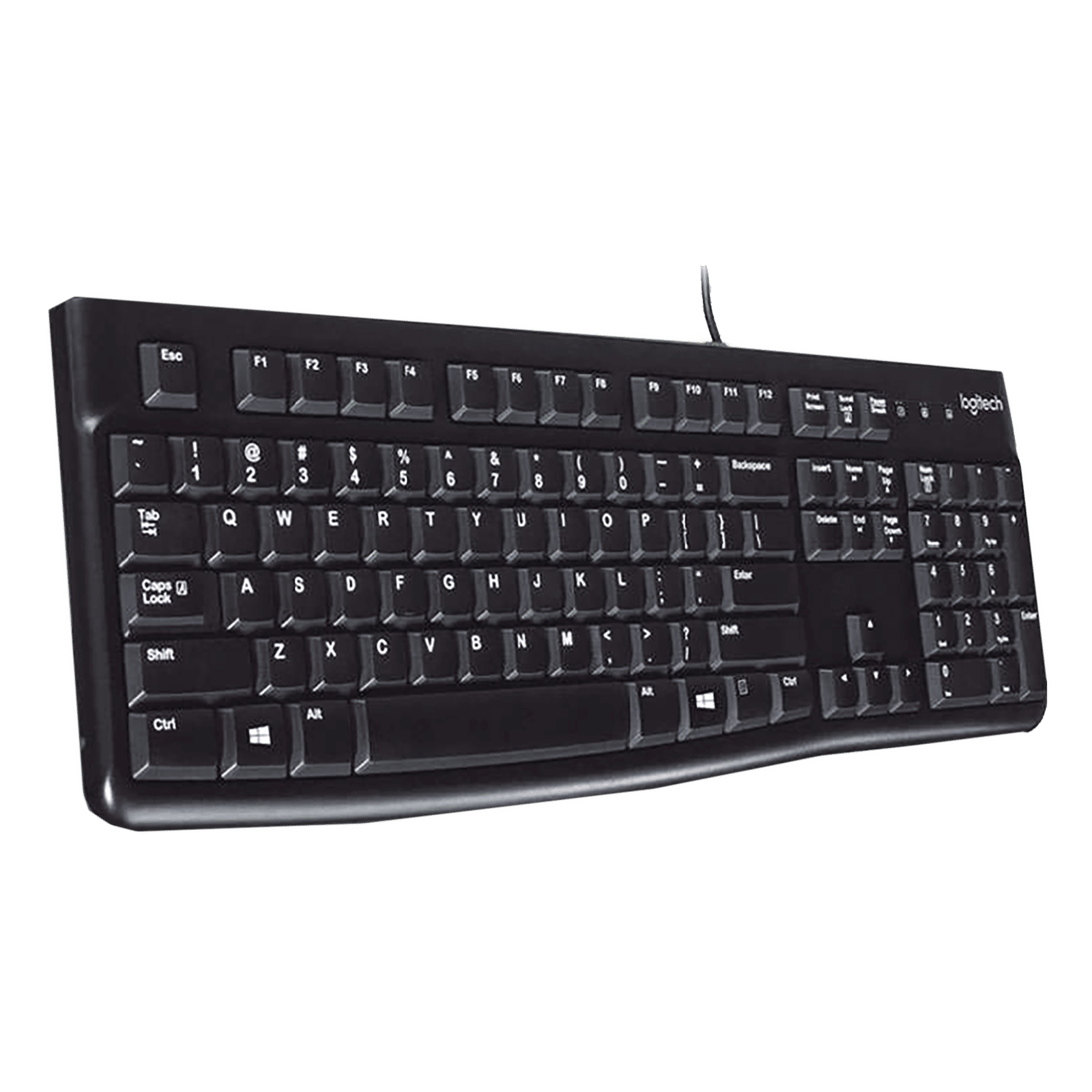 logitech K120 Wired Keyboard with Number Pad (Spill Resistant, Black) logitech K120 Wired Keyboard with Number Pad (Spill Resistant, Black)_14