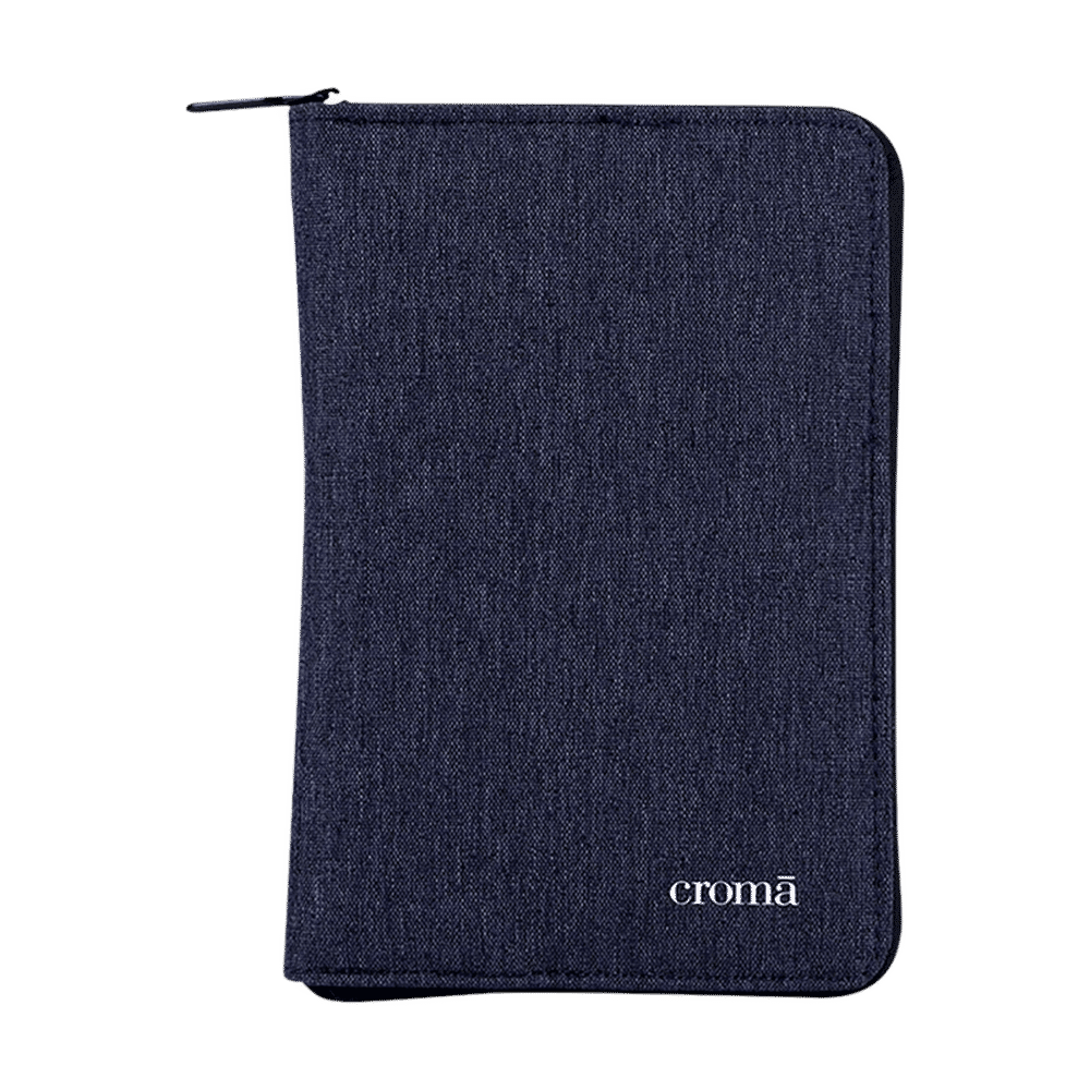 Croma Fabric Travel Organiser Bag ( Blue)_1