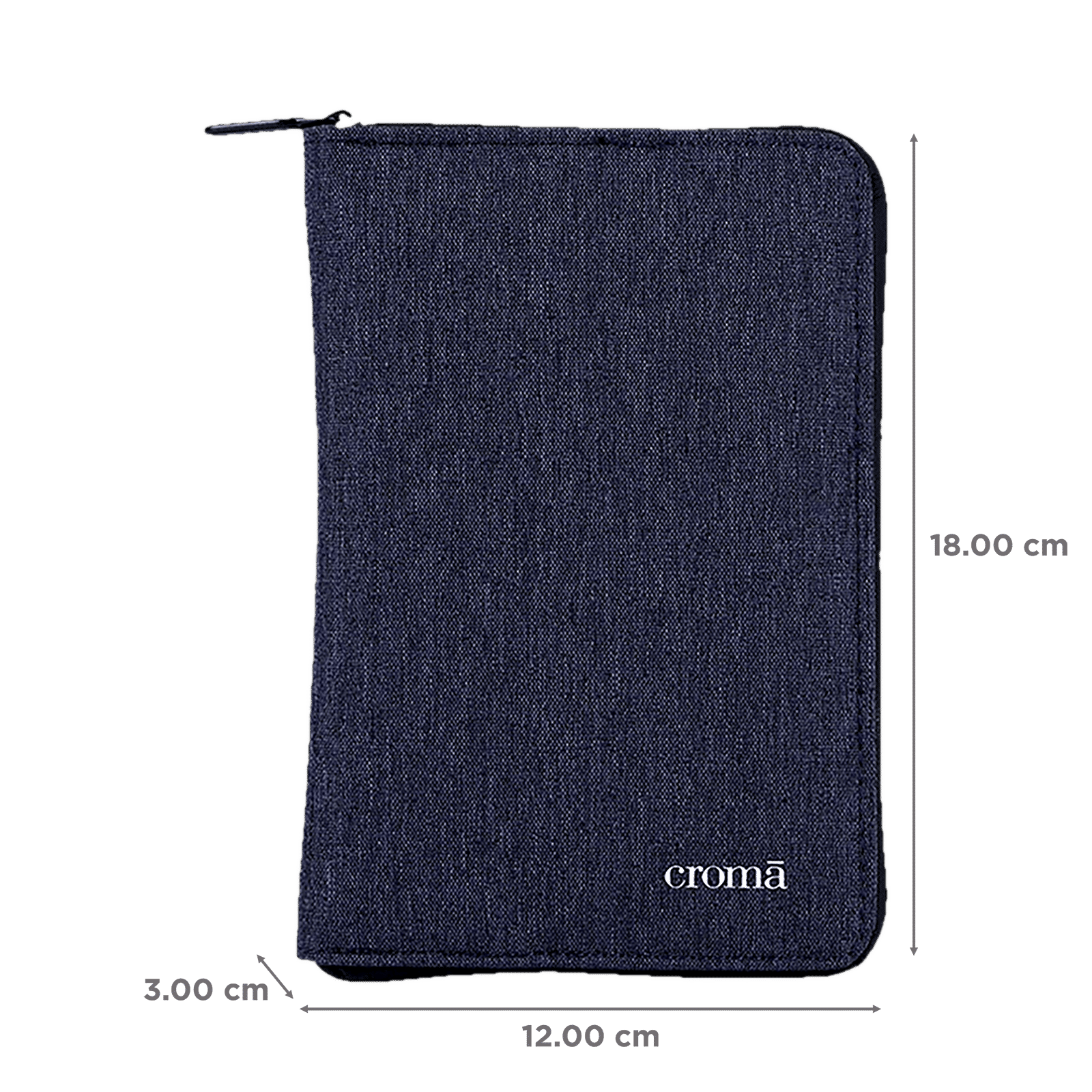Croma Fabric Travel Organiser Bag ( Blue)_3