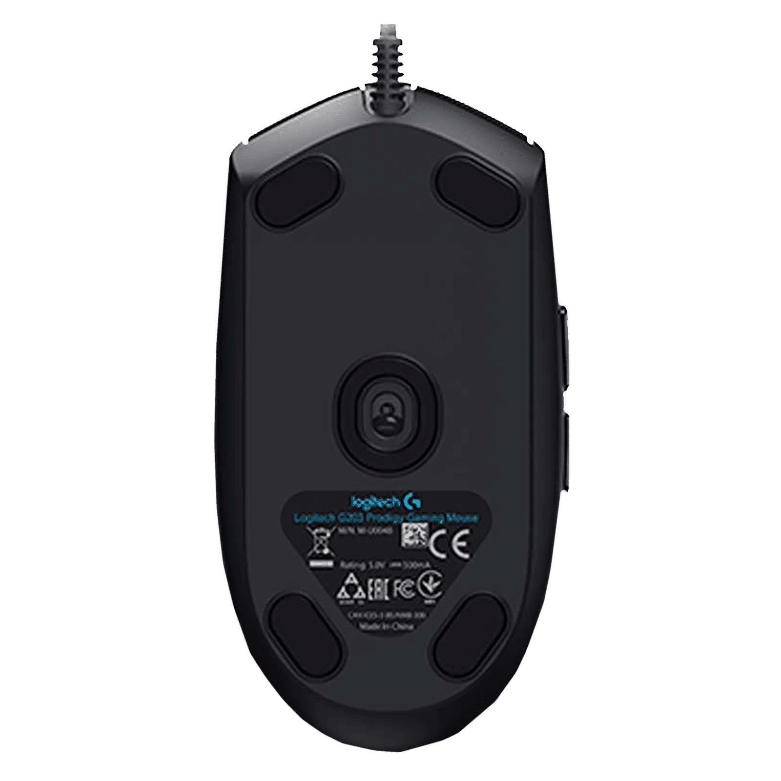 logitech G102 Prodigy Wired Optical Gaming Mouse (8000 DPI Adjustable, Lightsync RGB, Black)_6