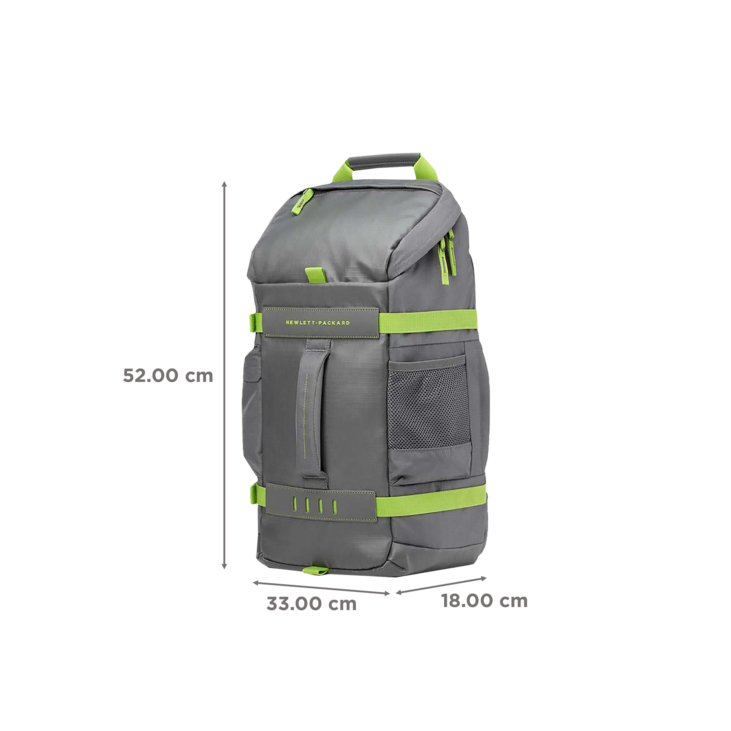 HP Odyssey Synthetic Laptop Backpack for 15.6 Inch Laptop (Scratch & Weather Resistant, Green/Gray) HP Odyssey Synthetic Laptop Backpack for 15.6 Inch Laptop (Scratch & Weather Resistant, Green/Gray)_3