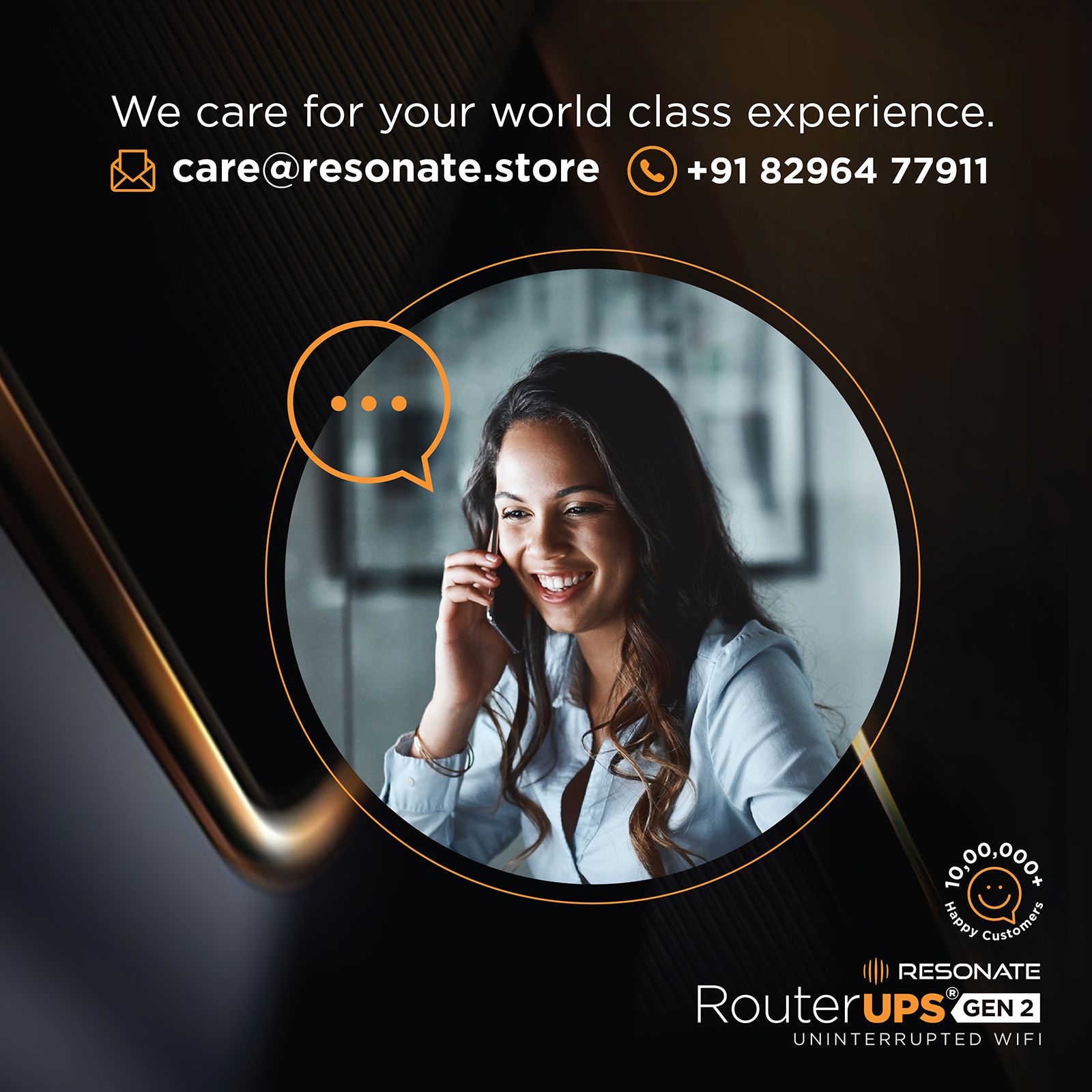 RESONATE RouterUPS Classic UPS (Up to 4 Hour Power Backup, CRU12V2A, Black)_6