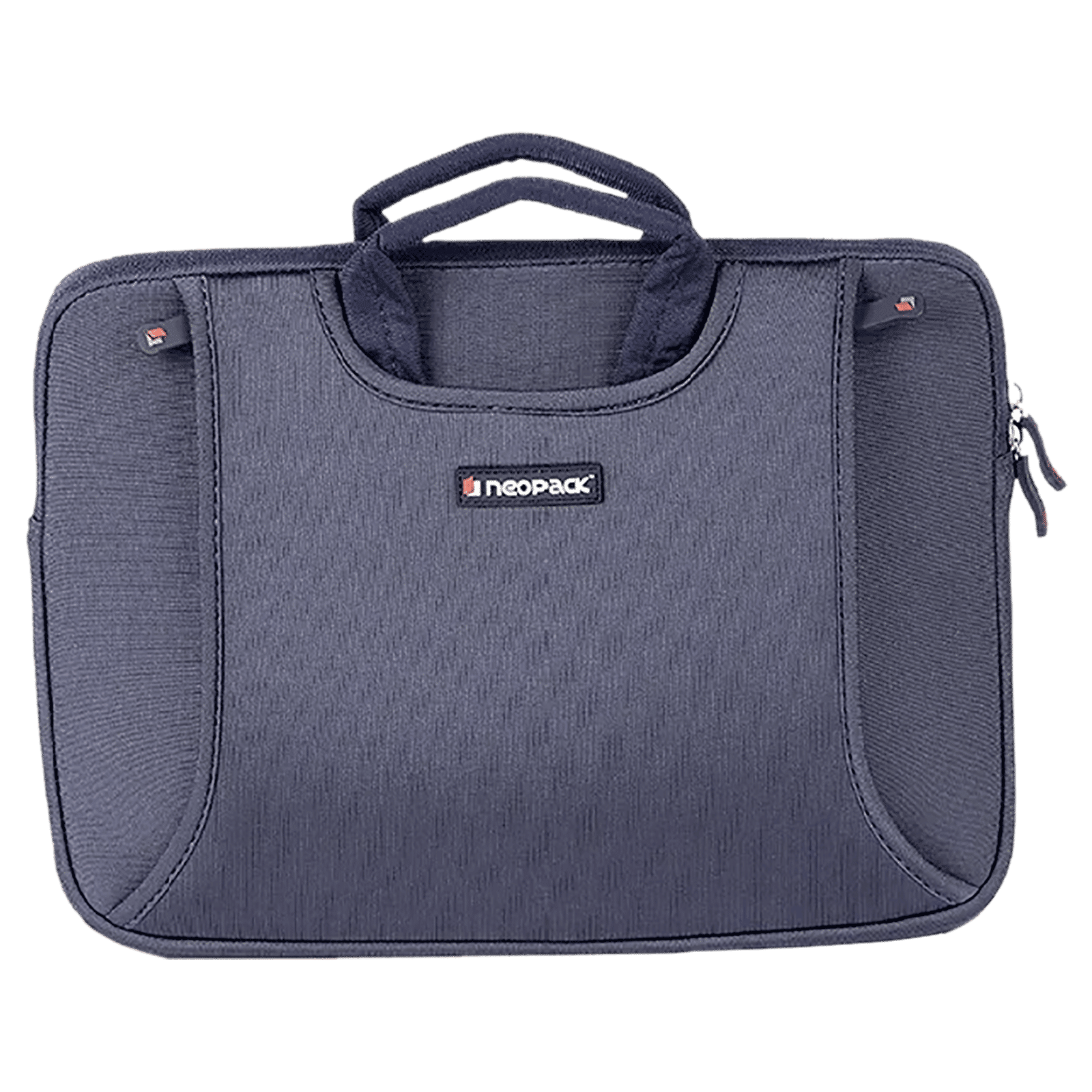neopack Lycra Fabric, Neoprene Laptop Sleeve for 13.3 & 14.2 Inch Laptop (Water Resistant, Navy Blue) neopack Lycra Fabric, Neoprene Laptop Sleeve for 13.3 & 14.2 Inch Laptop (Water Resistant, Navy Blue)_1