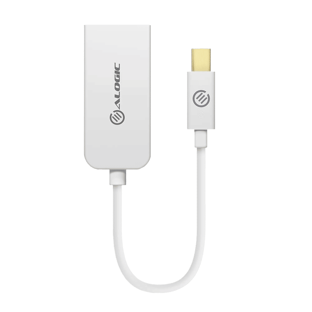 ALOGIC Premium Series Mini DisplayPort to HDMI Adapter (Supports 2 Audio Channels, White)_6