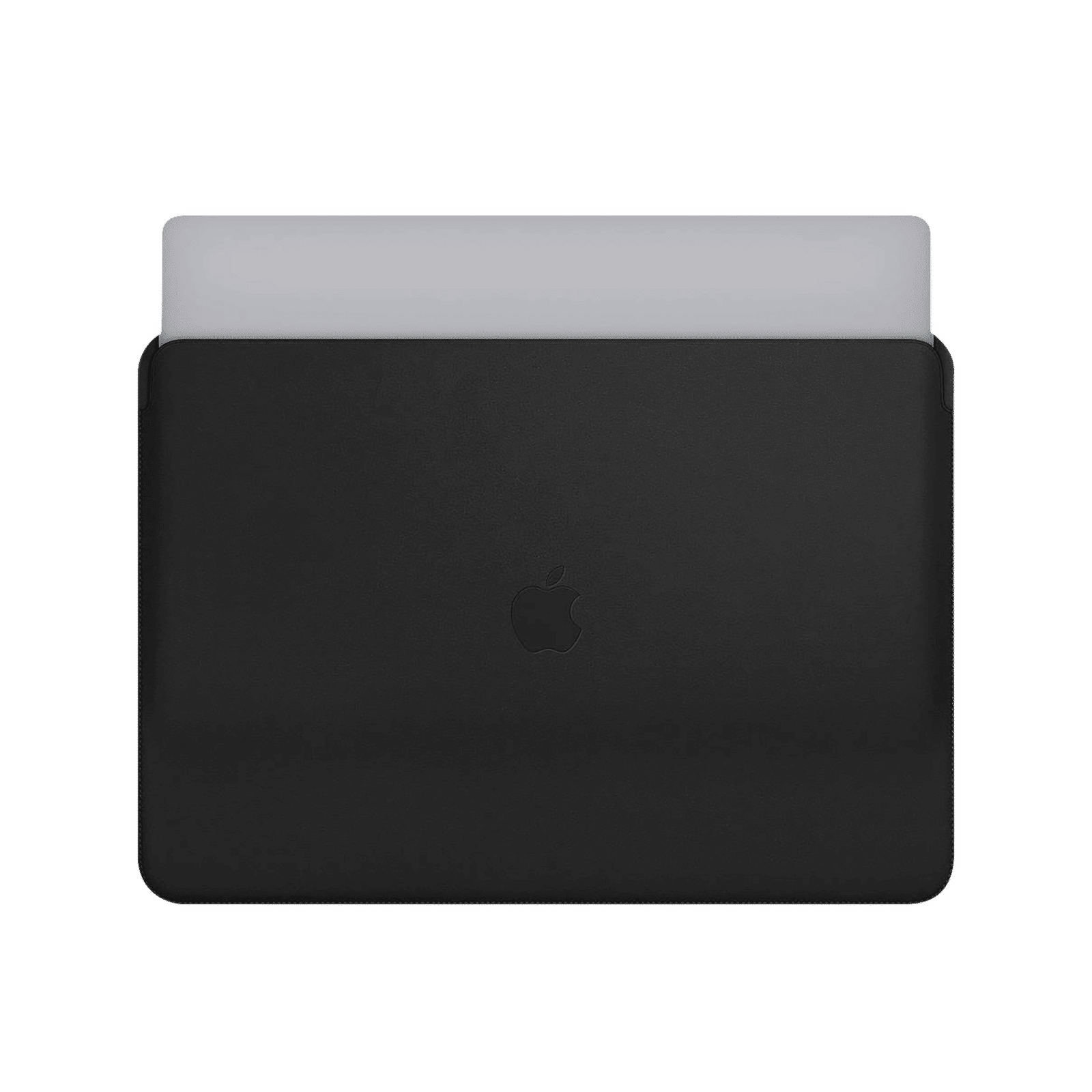 Apple Leather Laptop Sleeve for 15 Inch Laptop (Solid Design, Black) Apple Leather Laptop Sleeve for 15 Inch Laptop (Solid Design, Black)_2