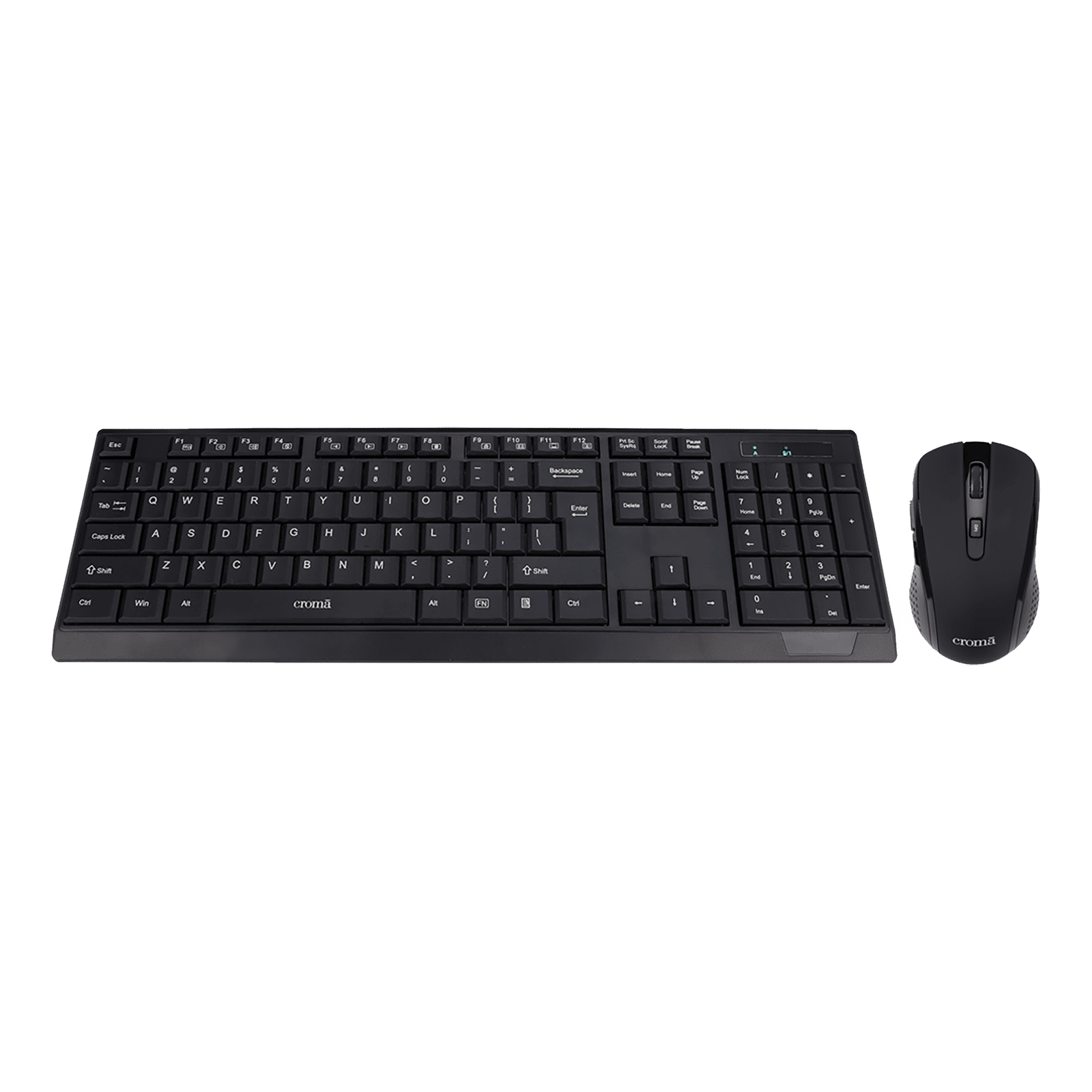 Croma 2.4 GHz Wireless Keyboard & Mouse Combo (1000 DPI, Plug & Play, Black) Croma 2.4 GHz Wireless Keyboard & Mouse Combo (1000 DPI, Plug & Play, Black)_8
