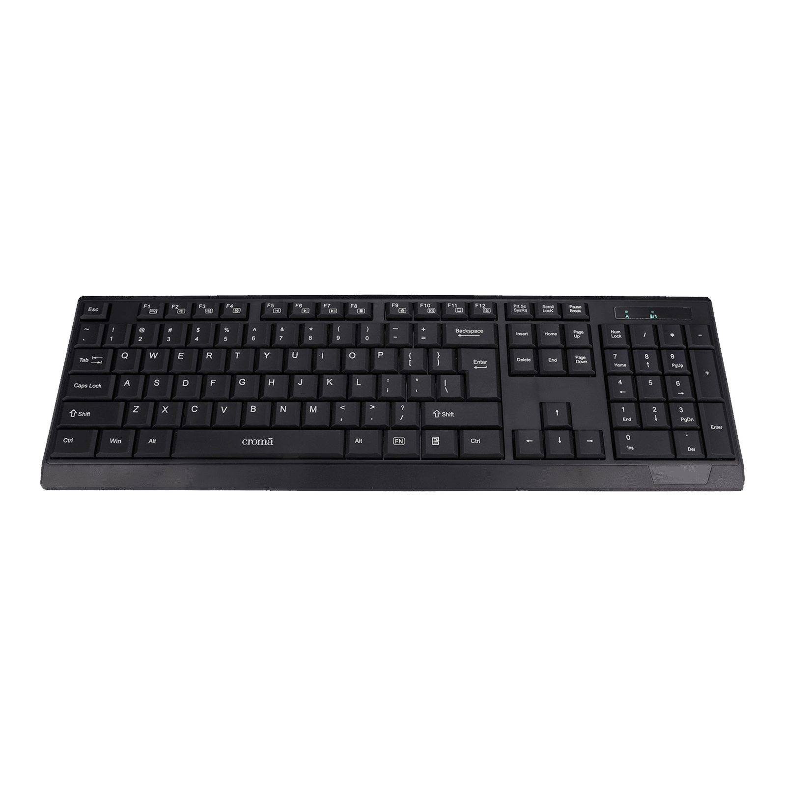 Croma 2.4 GHz Wireless Keyboard & Mouse Combo (1000 DPI, Plug & Play, Black) Croma 2.4 GHz Wireless Keyboard & Mouse Combo (1000 DPI, Plug & Play, Black)_2