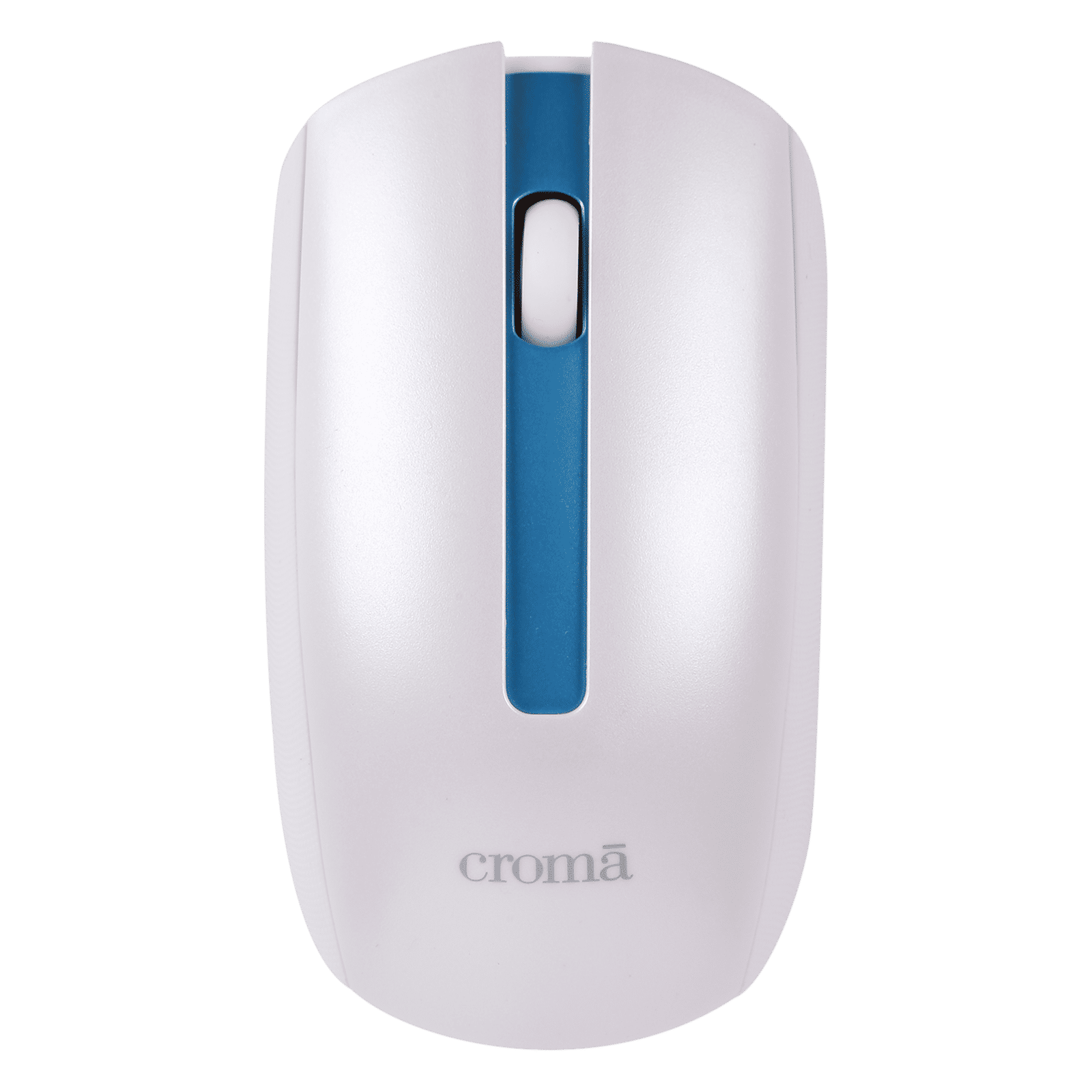 Croma Wireless Optical Mouse (1000 DPI, Ergonomic Design, White) Croma Wireless Optical Mouse (1000 DPI, Ergonomic Design, White)_1