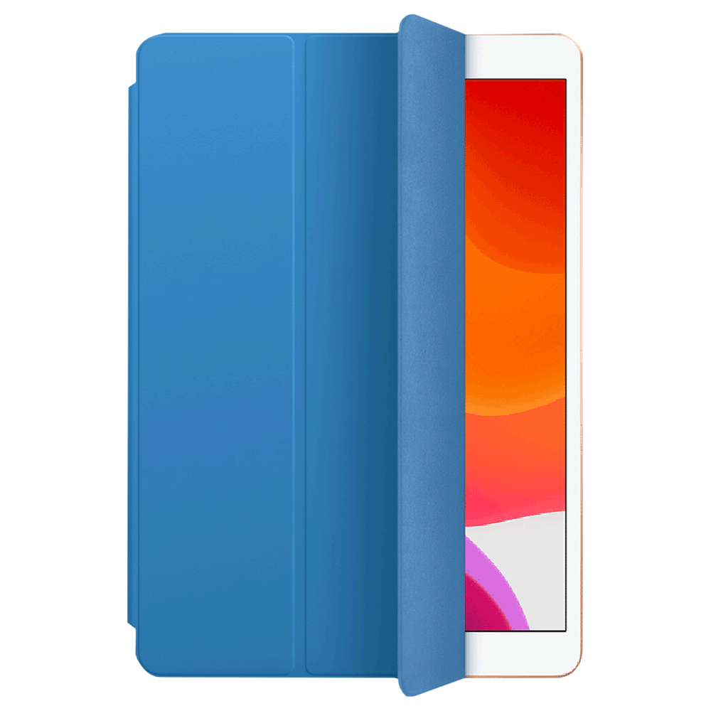 Apple Smart Polyurethane Flip Cover for Apple iPad (9th, 8th & 7th Gen) 10.5 Inch, iPad Air (3rd Gen) 10.5 Inch (Automatically Wakes, Surf Blue) Apple Smart Polyurethane Flip Cover for Apple iPad (9th, 8th & 7th Gen) 10.5 Inch, iPad Air (3rd Gen) 10.5 Inch (Automatically Wakes, Surf Blue)_2
