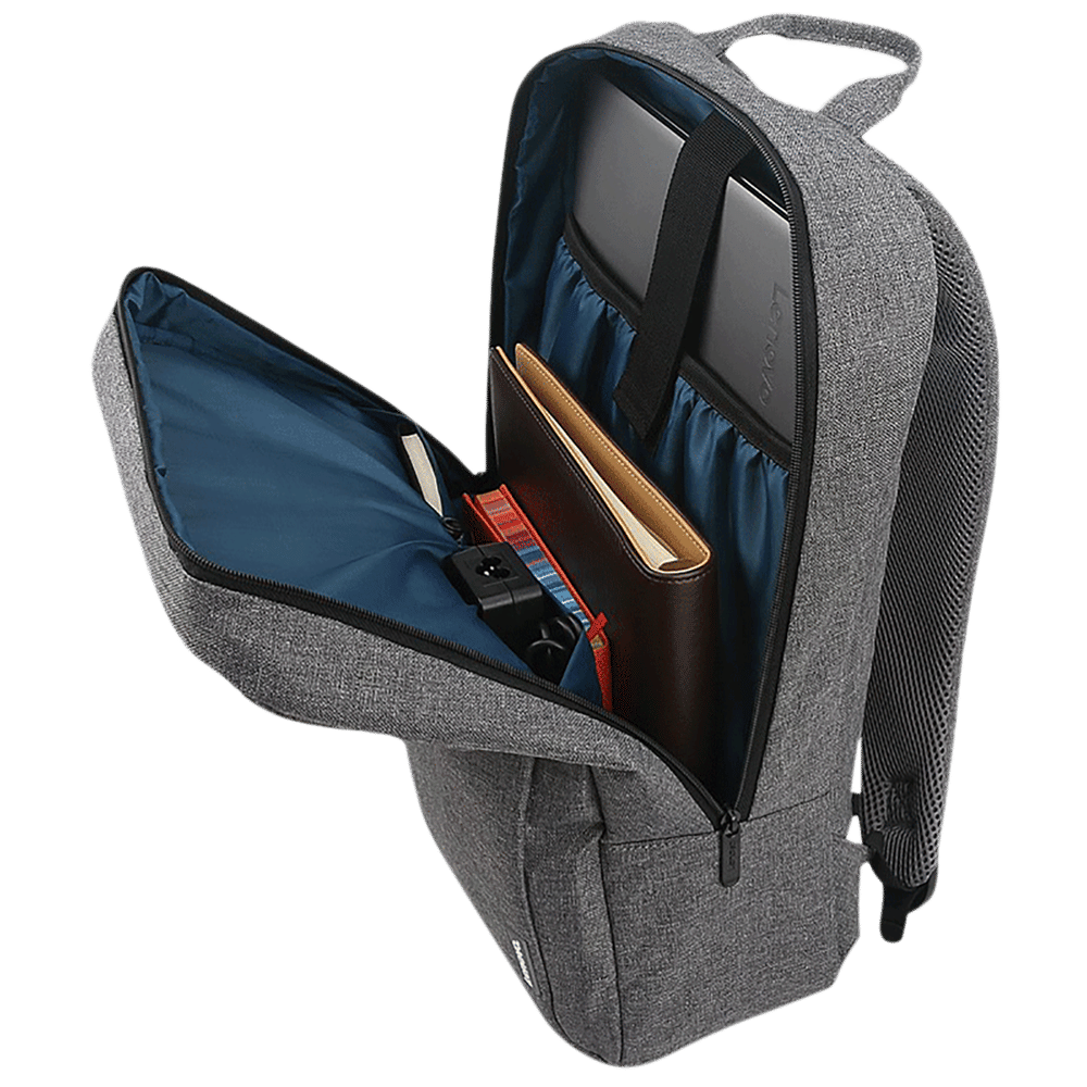 Lenovo B210 Polyester Laptop Backpack for 15.6 Inch Laptop (30 L, Water Repellent, Grey) Lenovo B210 Polyester Laptop Backpack for 15.6 Inch Laptop (30 L, Water Repellent, Grey)_5