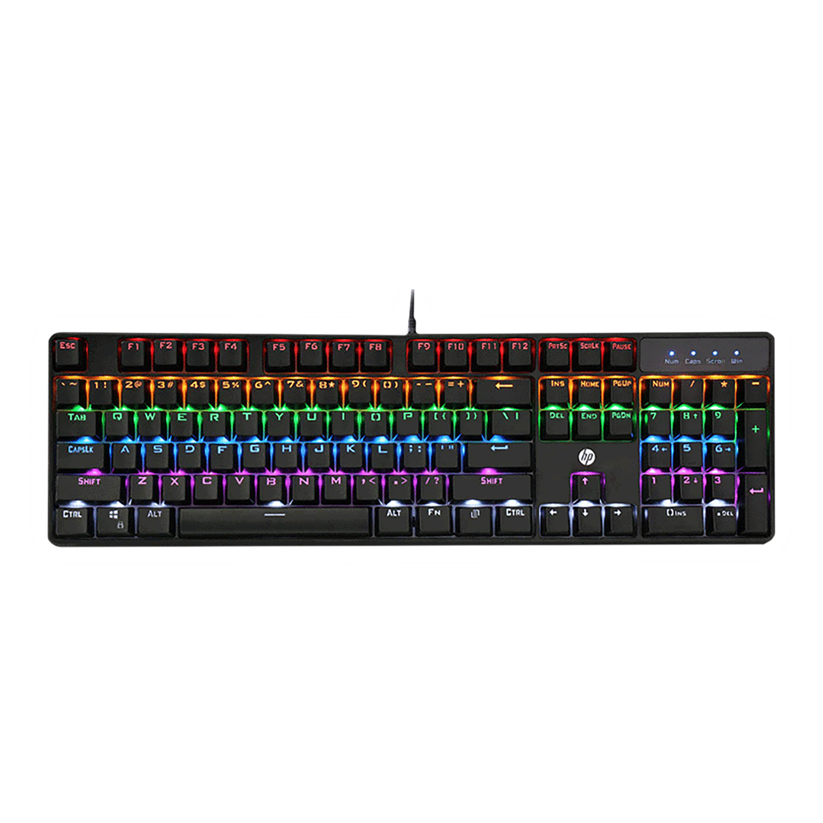 HP GK320 Wired Gaming Keyboard with Backlit Keys (Windows Lock Key, Black) HP GK320 Wired Gaming Keyboard with Backlit Keys (Windows Lock Key, Black)_1