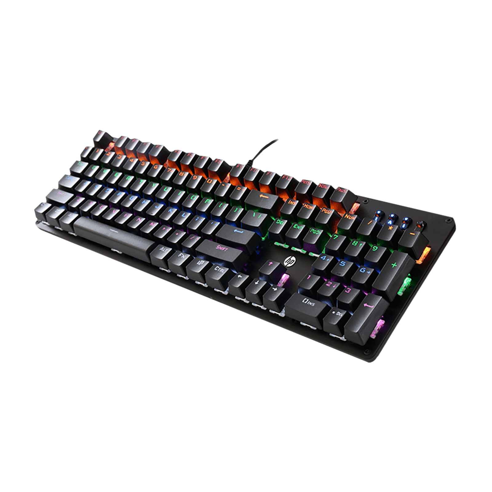 HP K100 Wired Gaming Keyboard with Backlit Keys (Windows Lock Key, Black)_4