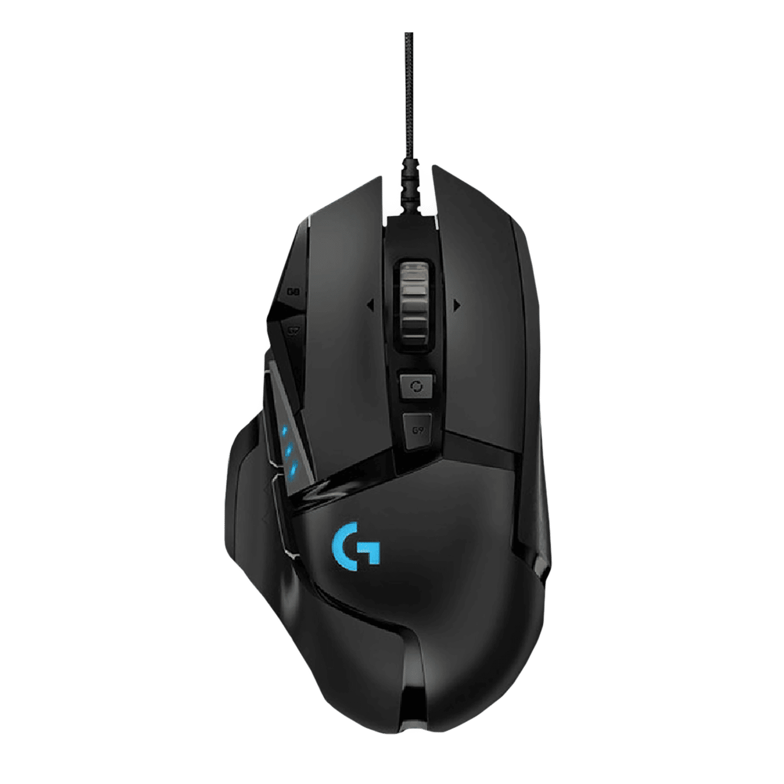 logitech G502 Hero Wired Optical Gaming Mouse (25600 DPI Adjustable, Lightsync RGB, Black)_1