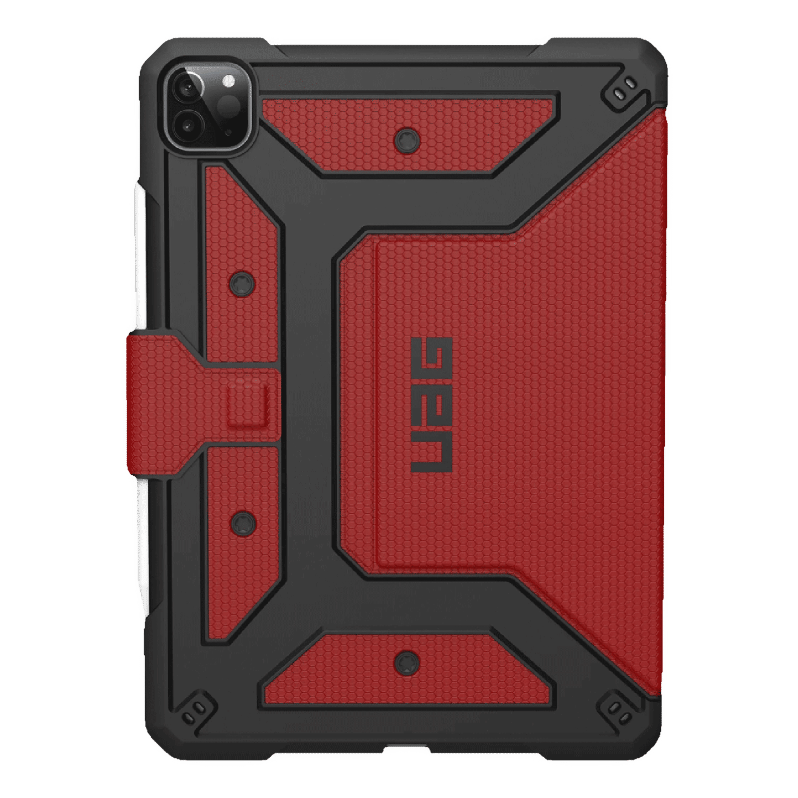 UAG Metropolis Series Polyurethane, TPU Flip Cover for Apple iPad Pro 11 Inch (4th Gen) (Feather-Light Composite Construction, Magma)_8