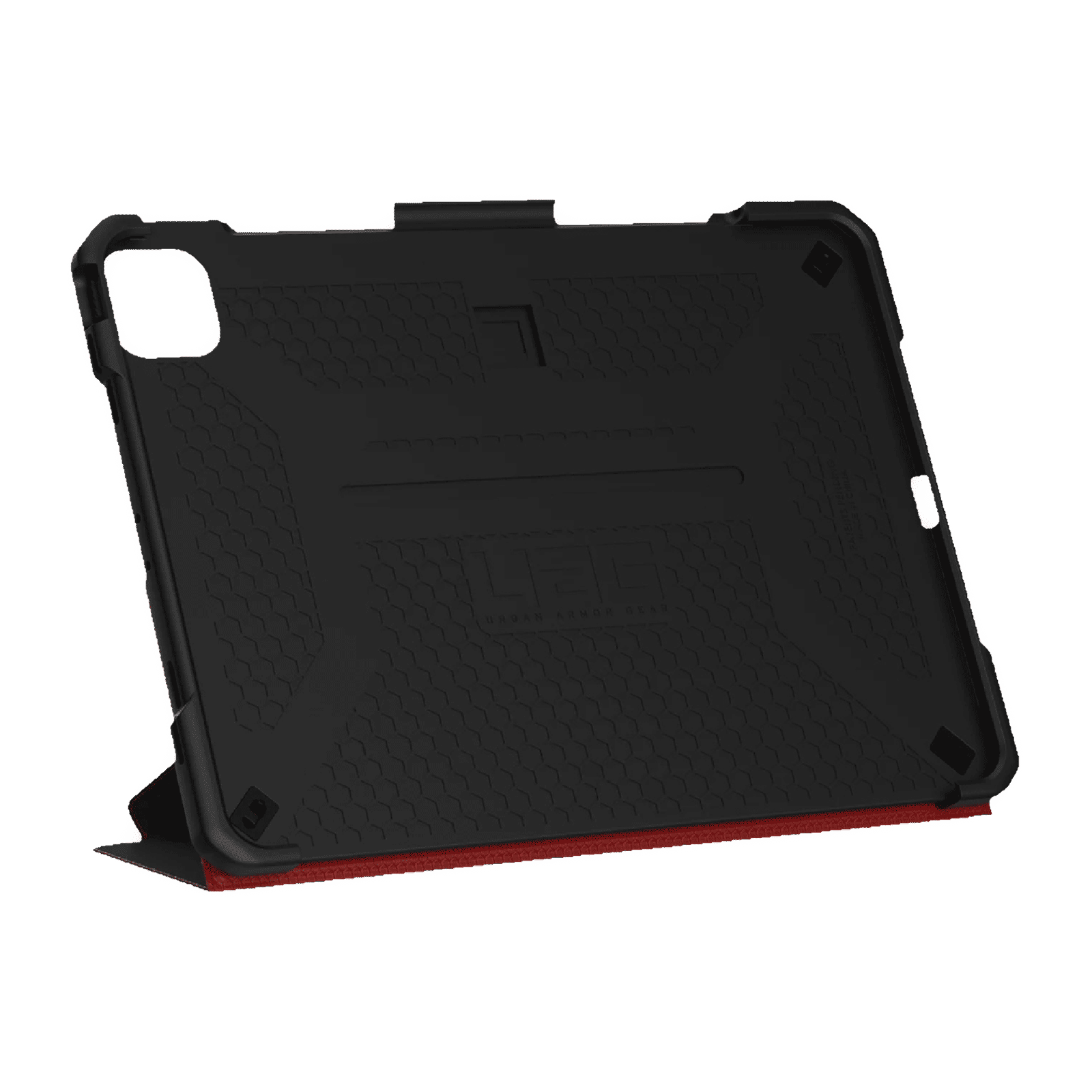 UAG Metropolis Series Polyurethane, TPU Flip Cover for Apple iPad Pro 11 Inch (4th Gen) (Feather-Light Composite Construction, Magma)_4