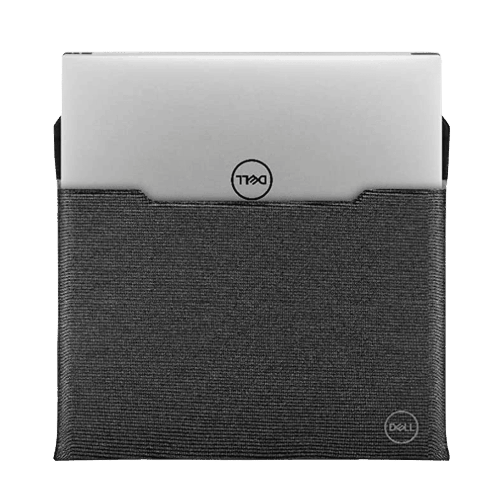 DELL Premier Leather Laptop Sleeve for 15 Inch Laptop (Water Resistant, Black)_4