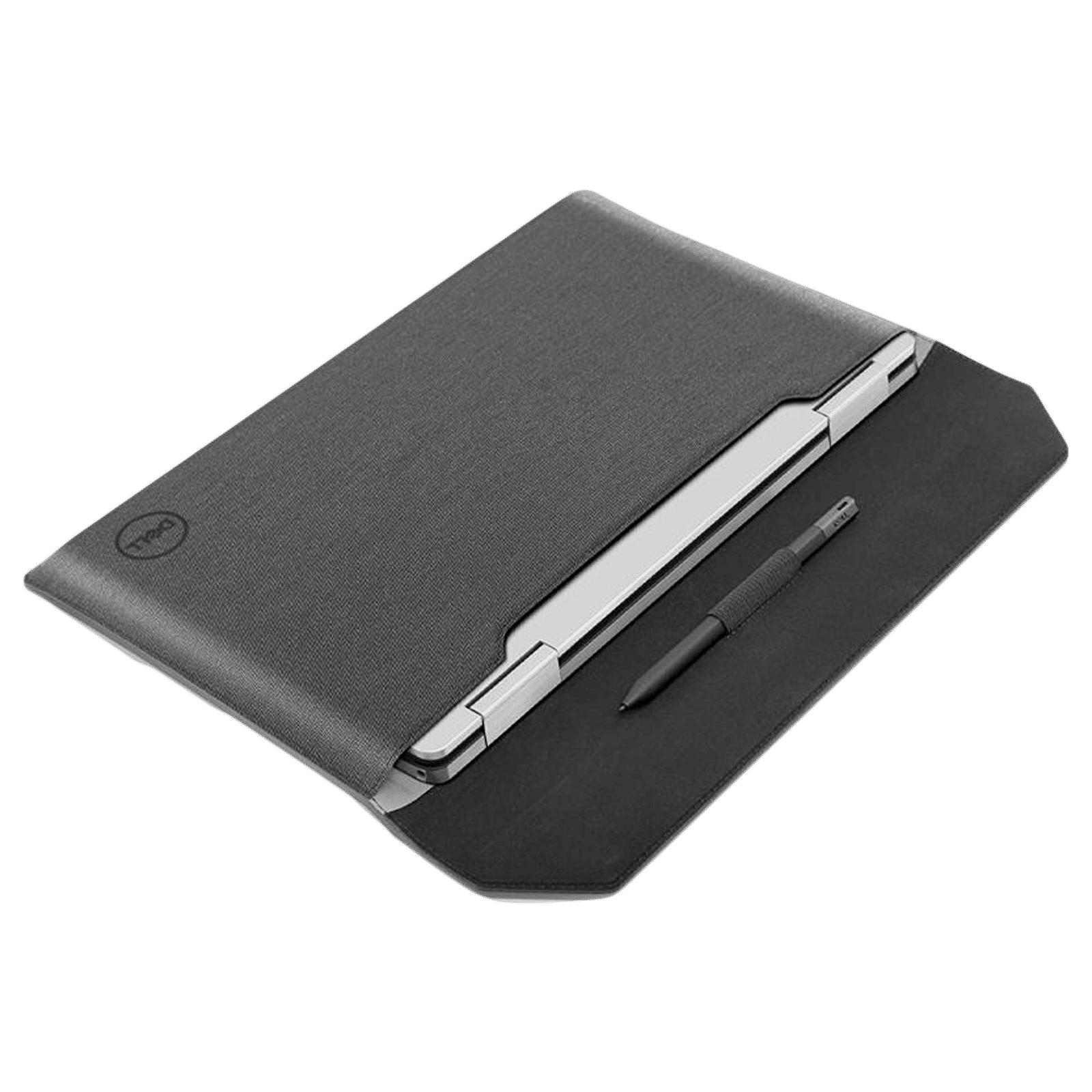 DELL Premier Leather Laptop Sleeve for 15 Inch Laptop (Water Resistant, Black)_5