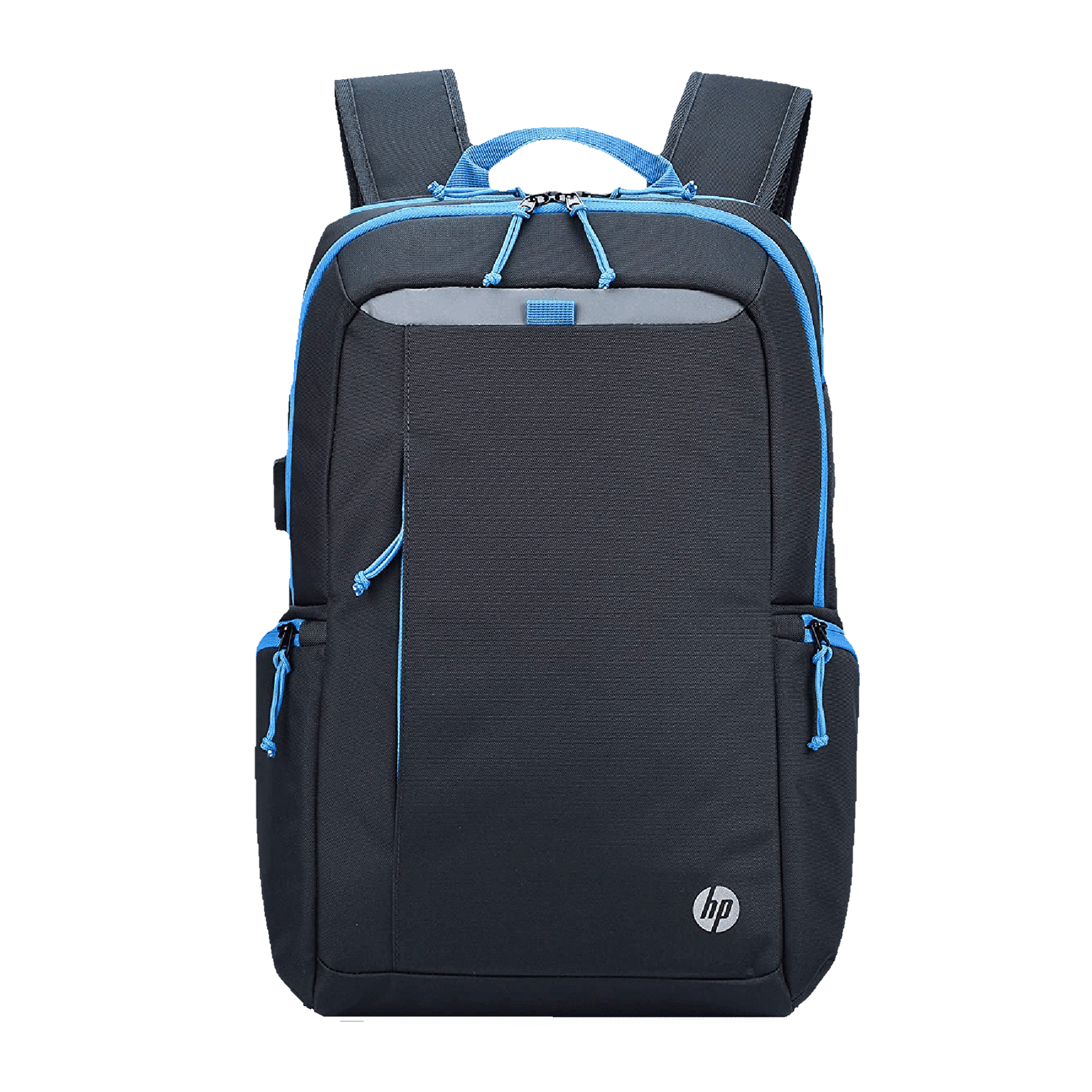 HP Lightweight 500 Polyester Laptop Backpack for 15.6 Inch Laptop (17 L, Pass-Through Cable Port, Black)_1