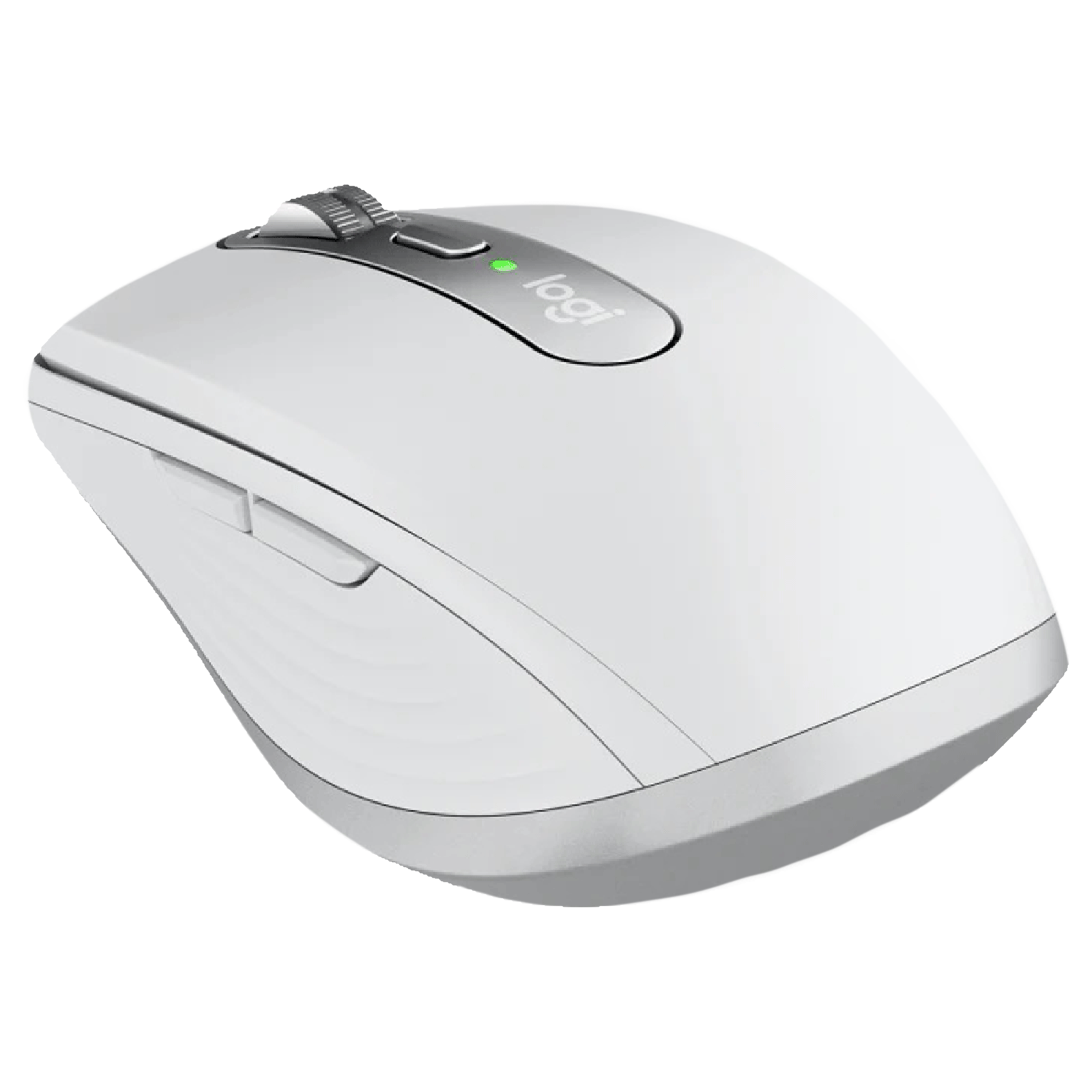 logitech MX Anywhere 3 Rechargeable Wireless Laser Performance Mouse (4000 DPI Adjustable, Multi Device Connectivity, Pale Gray)_4